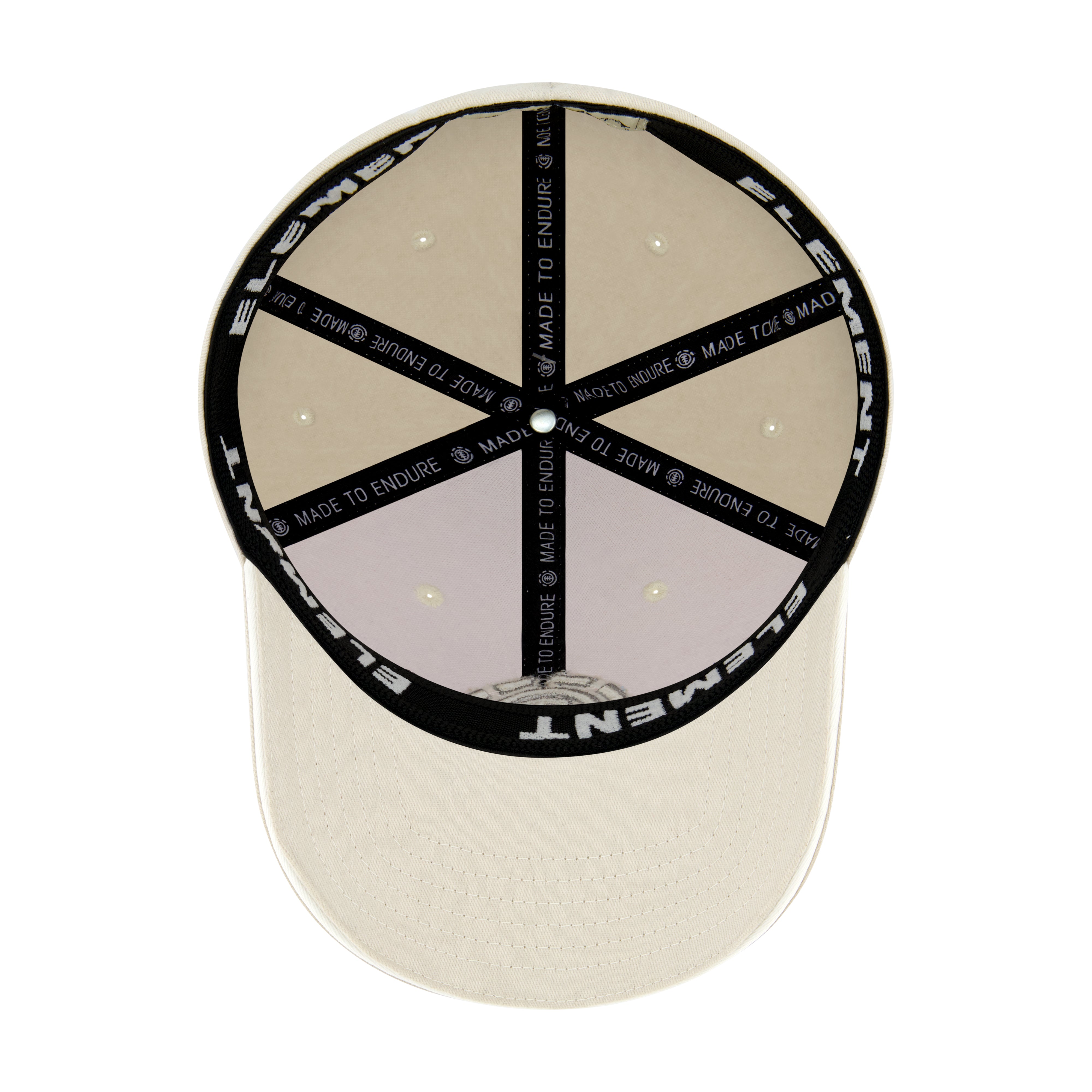 Element Stretch Fit 6-Panel Cap with Curved Visor