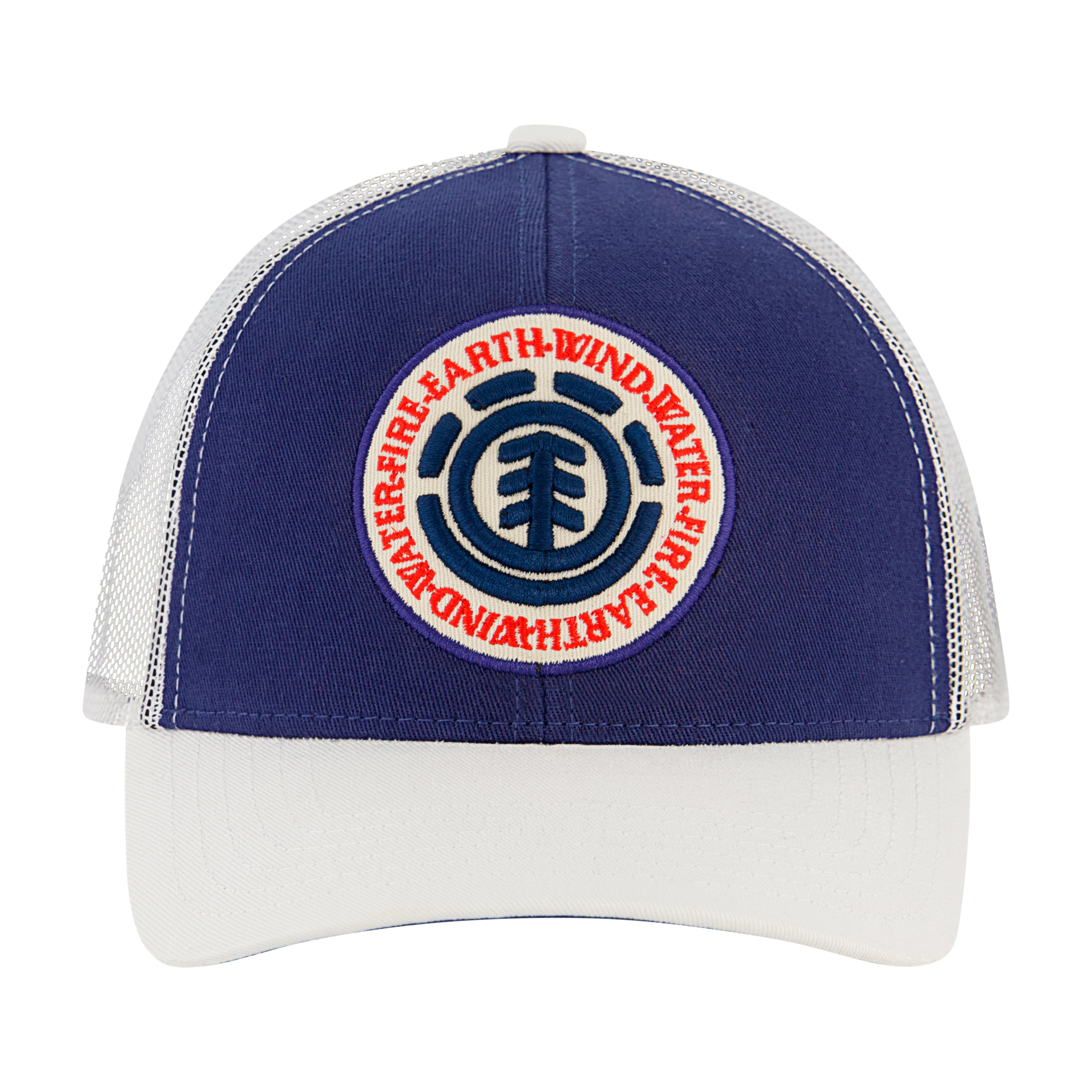 Element Constructed Contrast Stitch Cotton Twill Trucker Cap