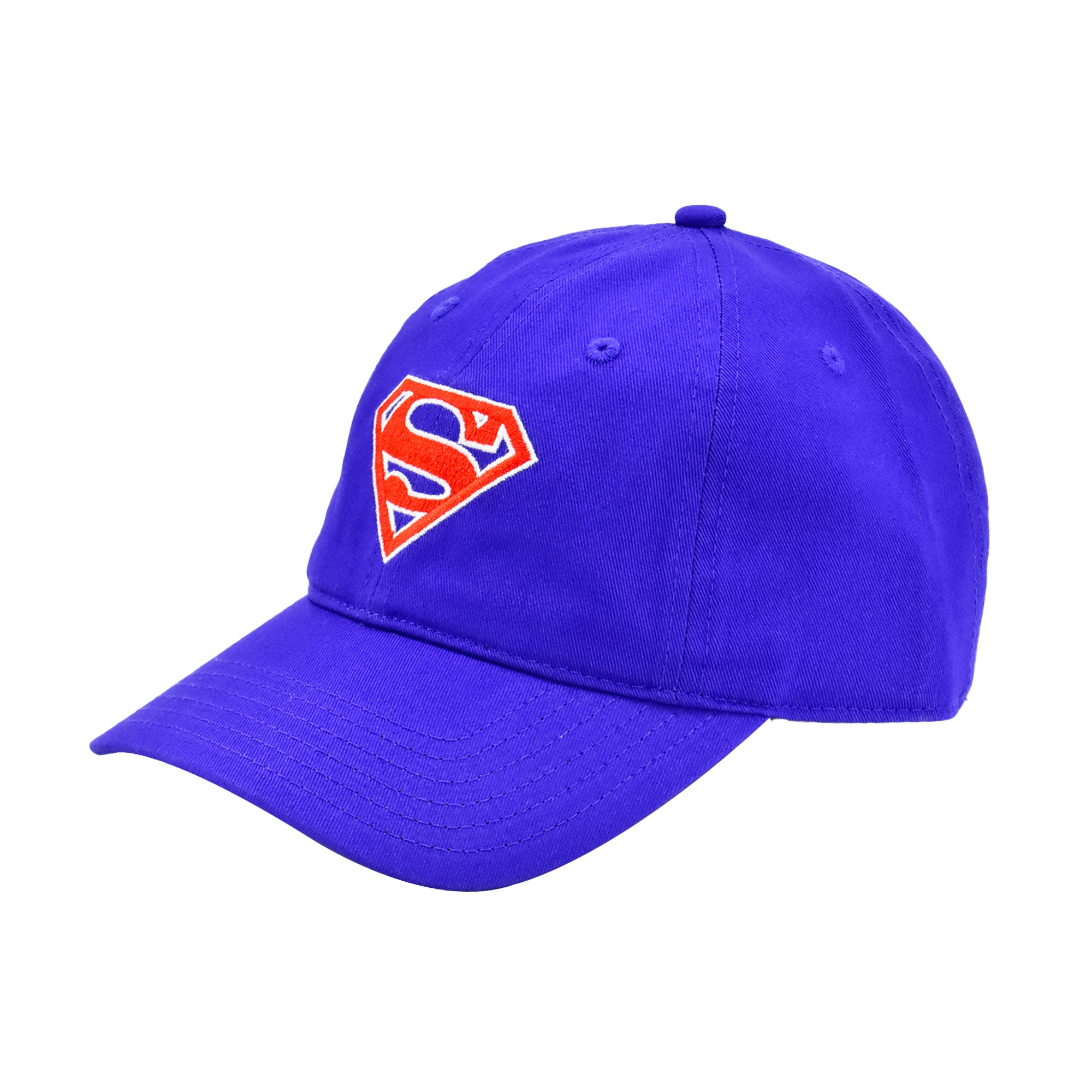 Superman Classic Logo Dad Cap – DC Comics Adjustable Baseball Hat