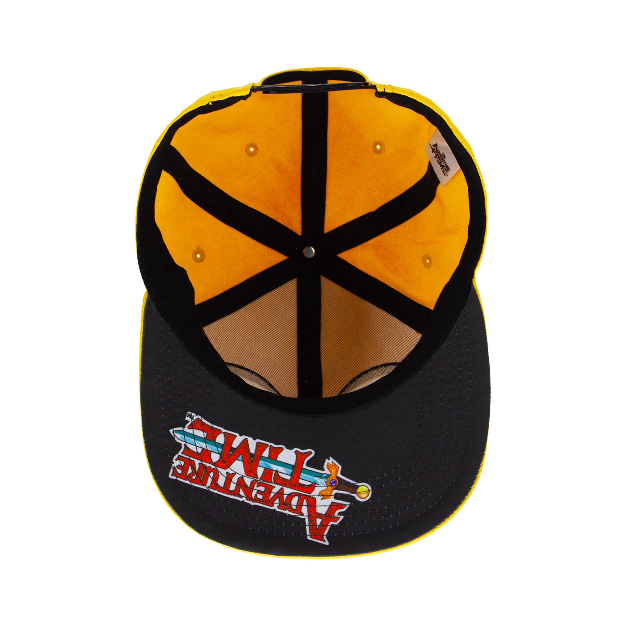 Adventure Time "Big Face Jake" Flat/3D Embroidery, Yellow