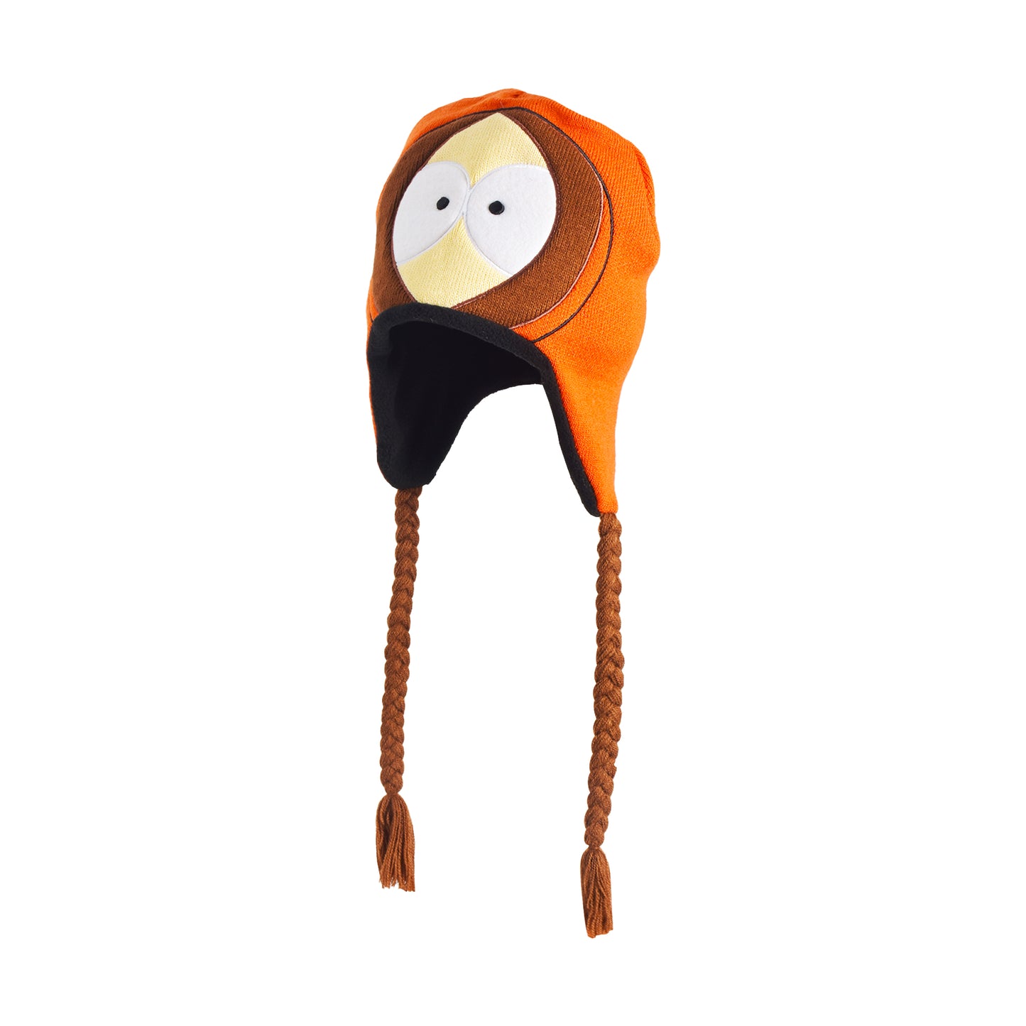 Concept One South Park Beanie Hat, Eric Cartman Peruvian Winter Knit Cap with Pom and Tassels
