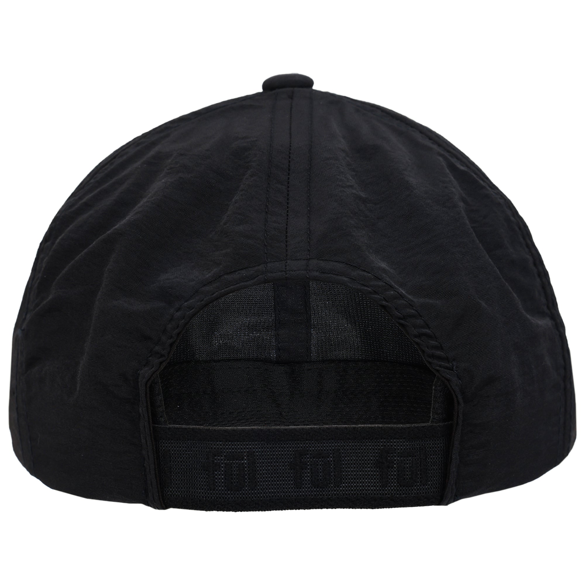 FŪL Perforated Stripe Nylon Cap with 3D Rubber Logo and Elastic Logo Backstrap