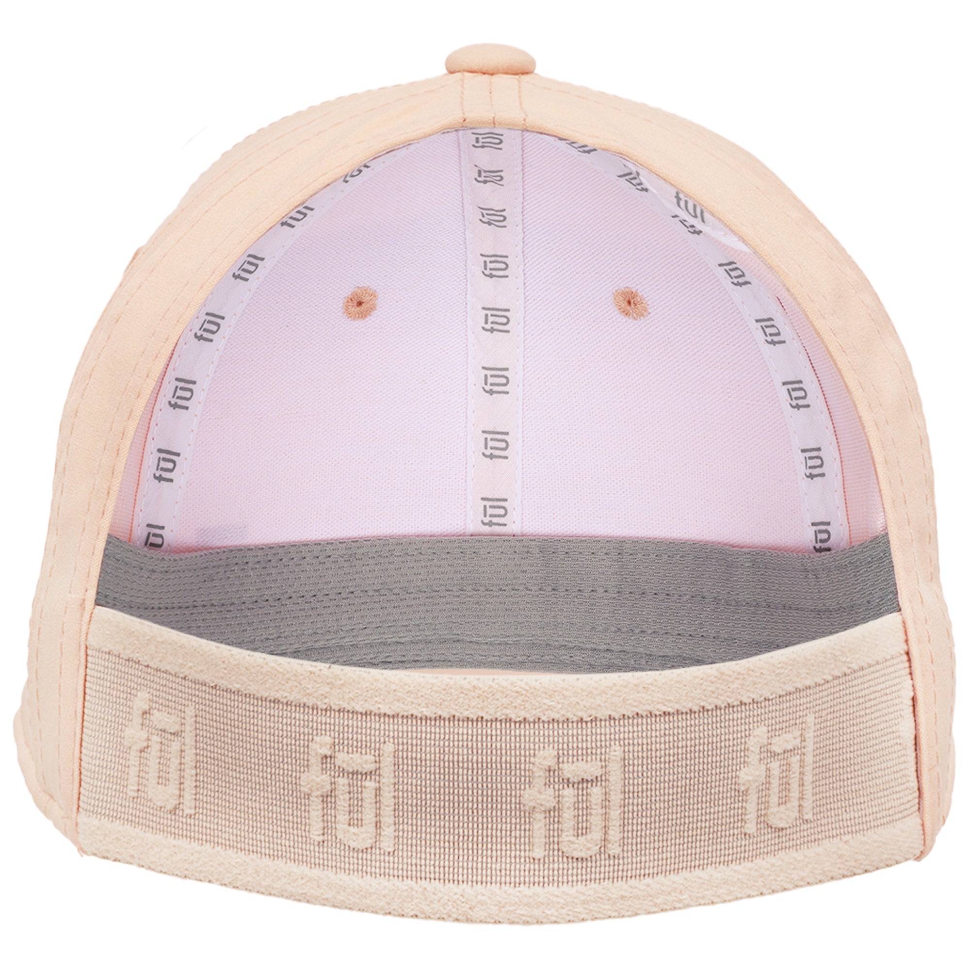 FŪL Soft Constructed Backless Cap with Elastic Logo Backstrap