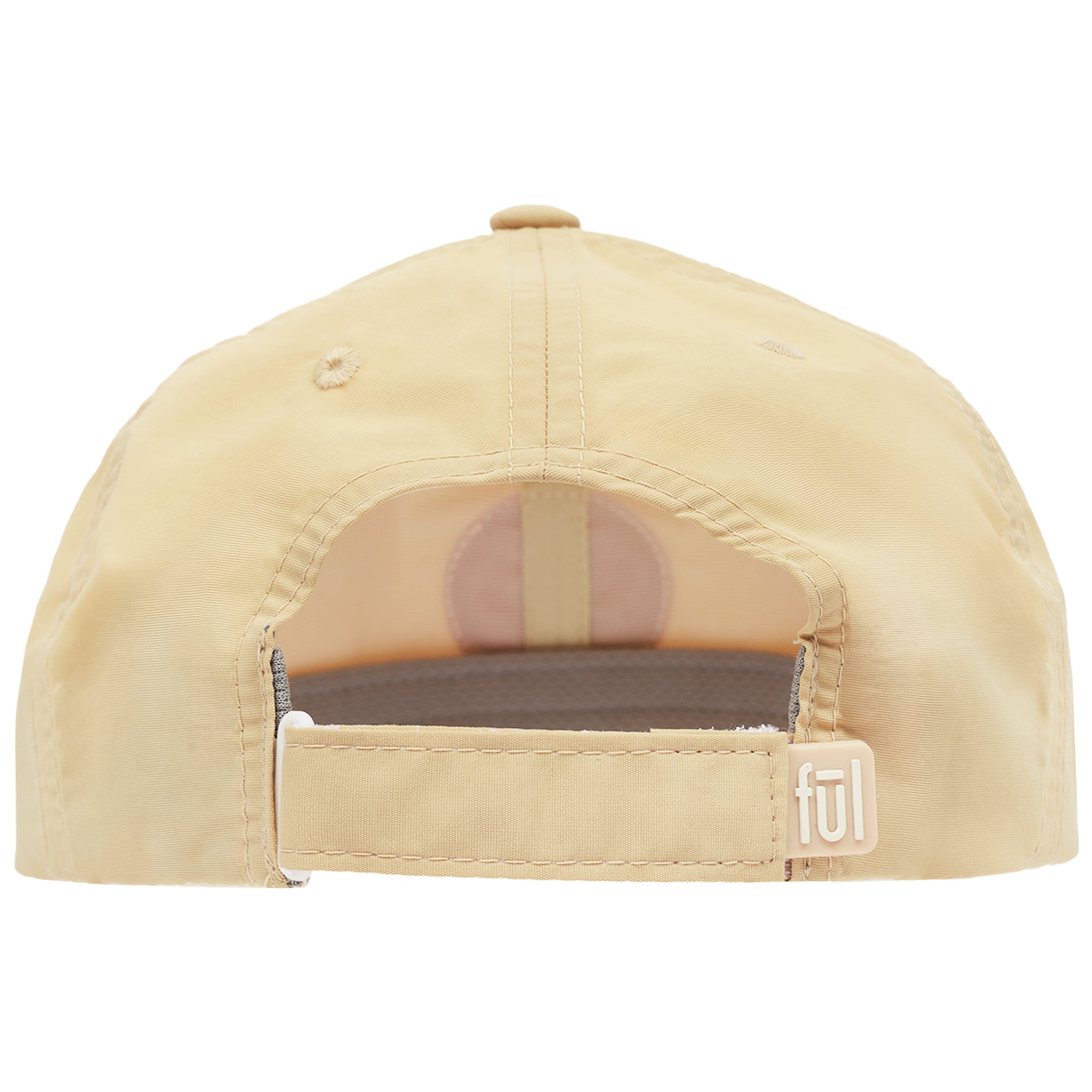 FŪL Rubber Patch Nylon Cap with Rubber Tab hook and loop Backstrap