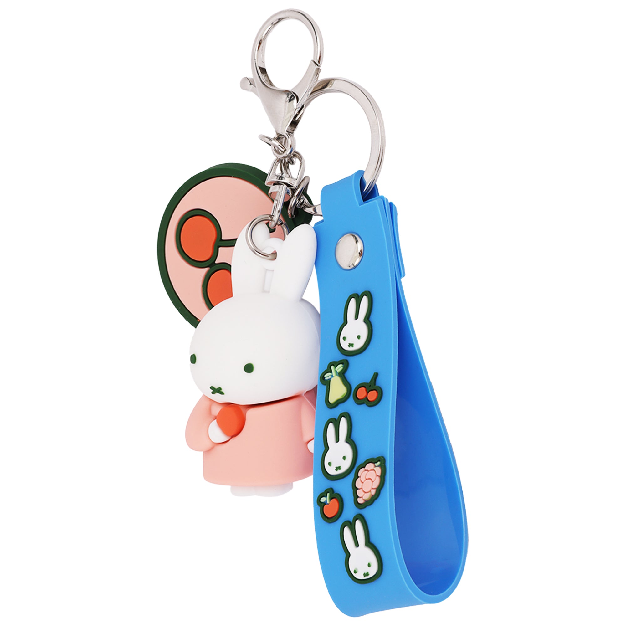 Miffy 3D Rubber Lanyard Keychain
