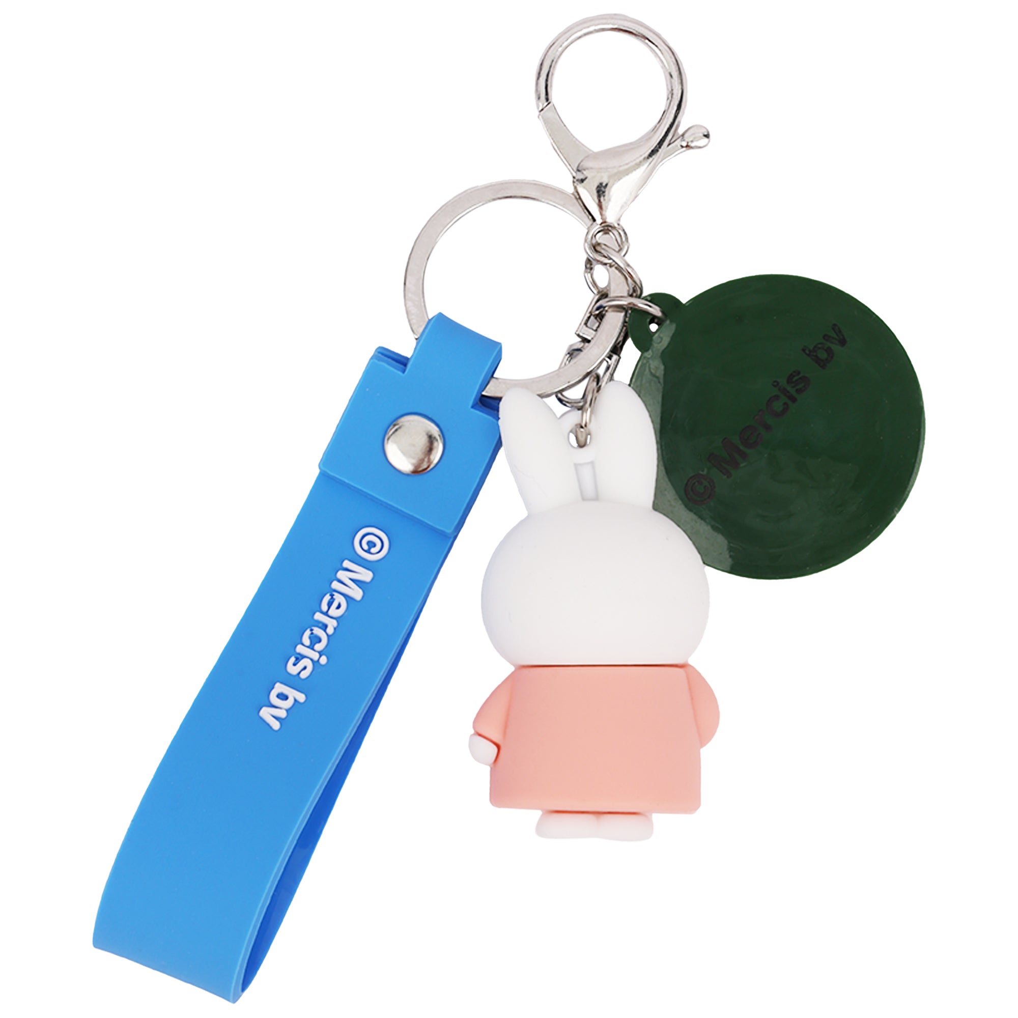 Miffy 3D Rubber Lanyard Keychain