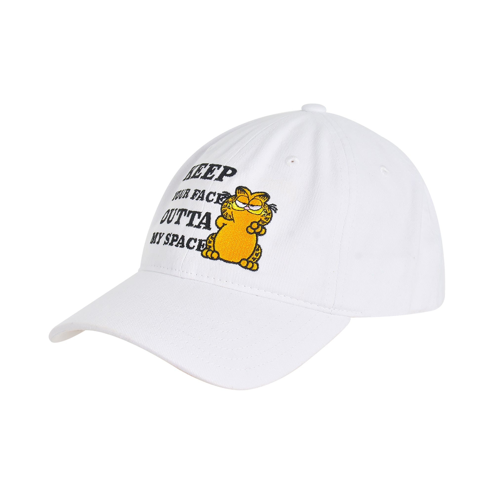 Concept One Garfield Dad Hat, Cotton Adjustable Baseball Cap with Curved Brim