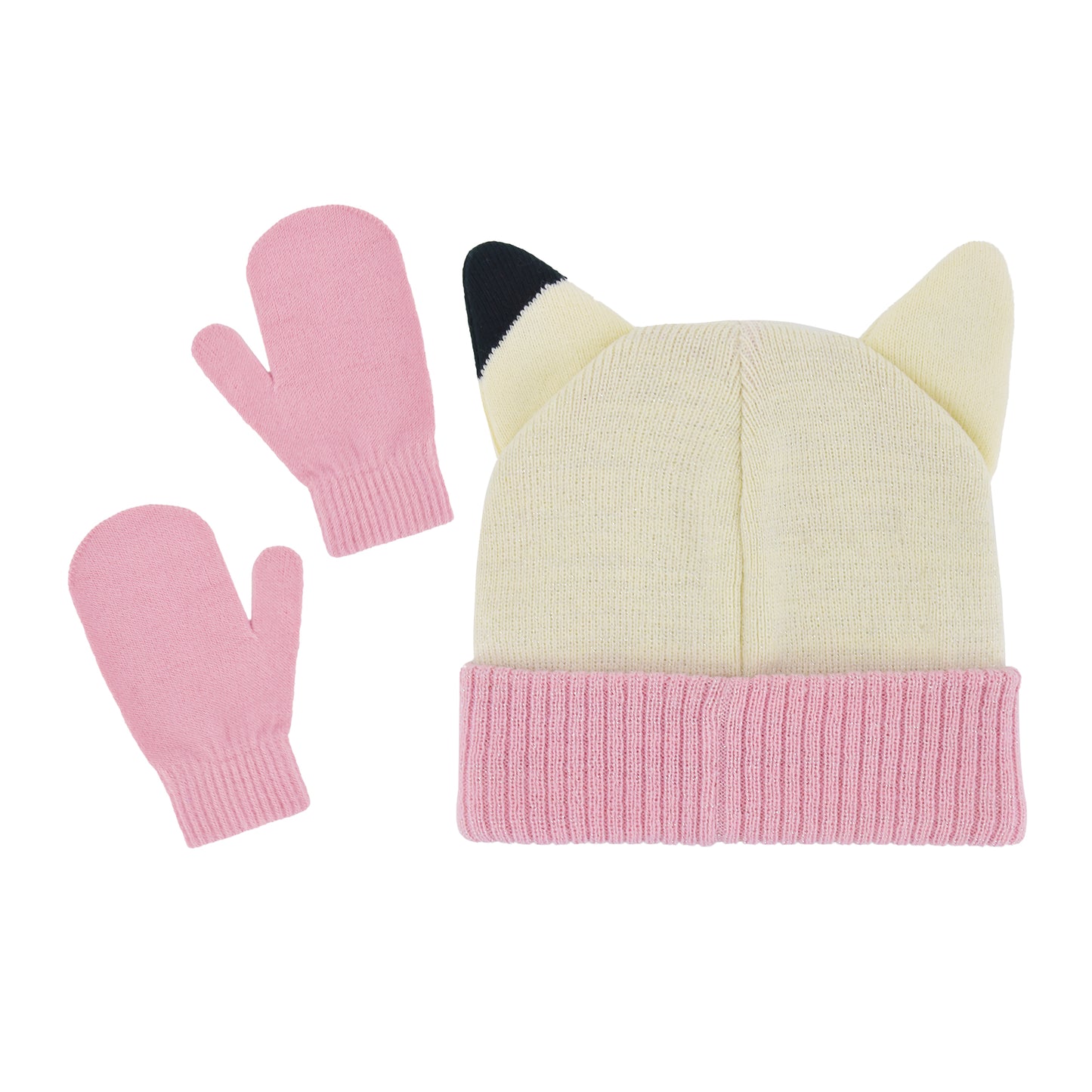 DreamWorks Gabby's Dollhouse Kids Beanie Hat and Gloves Set
