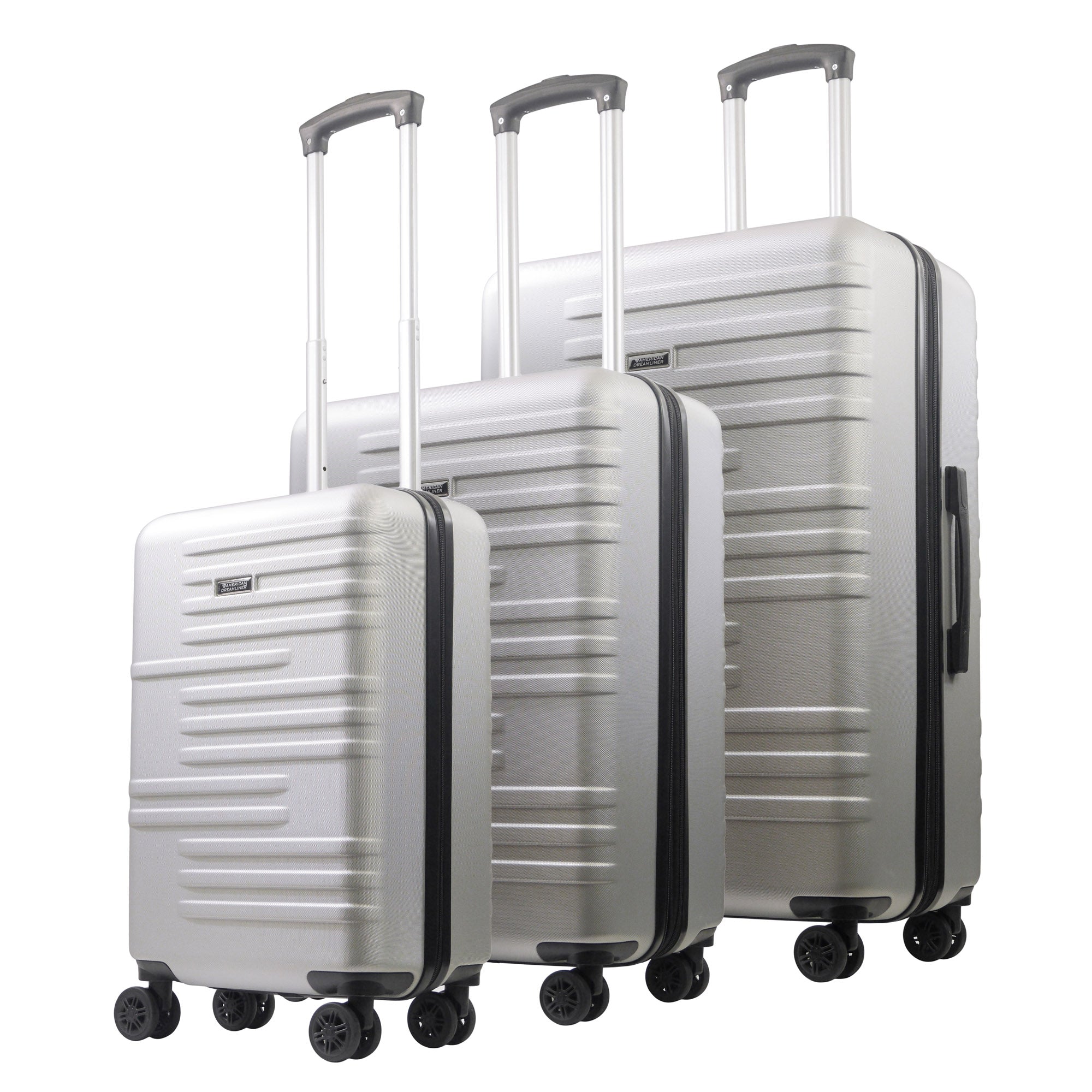 American Dreamliner 3-Piece Hardside Luggage Set – 22.5", 26.5", 30"