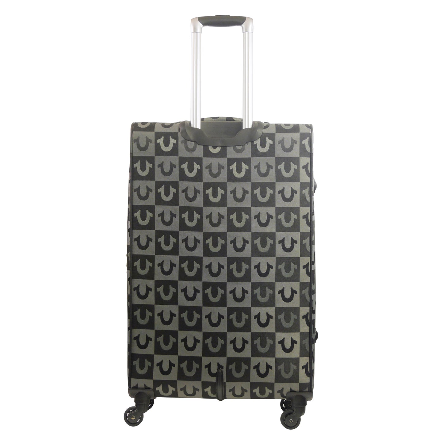 True Religion Soft Sided 31" Expandable, Spinner Luggage, BLACK