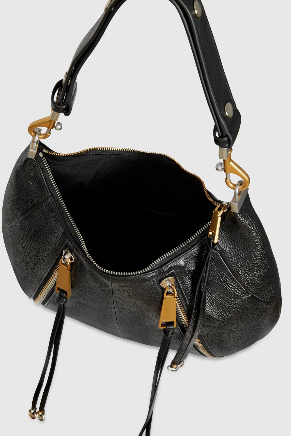 Rebecca Minkoff M.A.B. Croissant Hobo Black