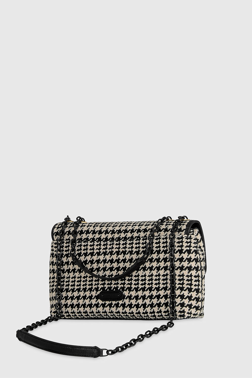 Rebecca Minkoff Edie Medium Crossbody Black White