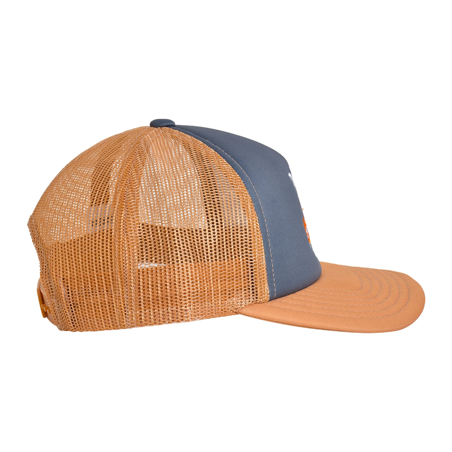 Dungeons and Dragons Truck Hat, Mesh Adjustable Snapback Baseball Cap with Curved Brim, Brown, One Size