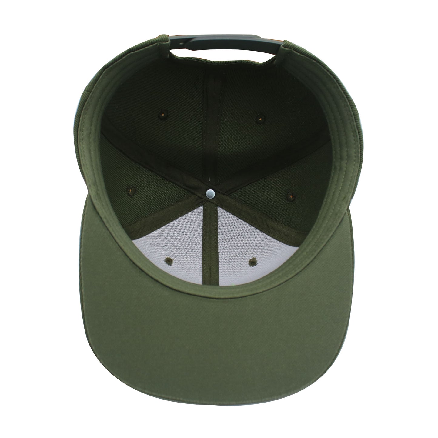 Hasbro Monopoly Baseball Cap, Adult Snapback Hat with Flat Brim, Olive Green