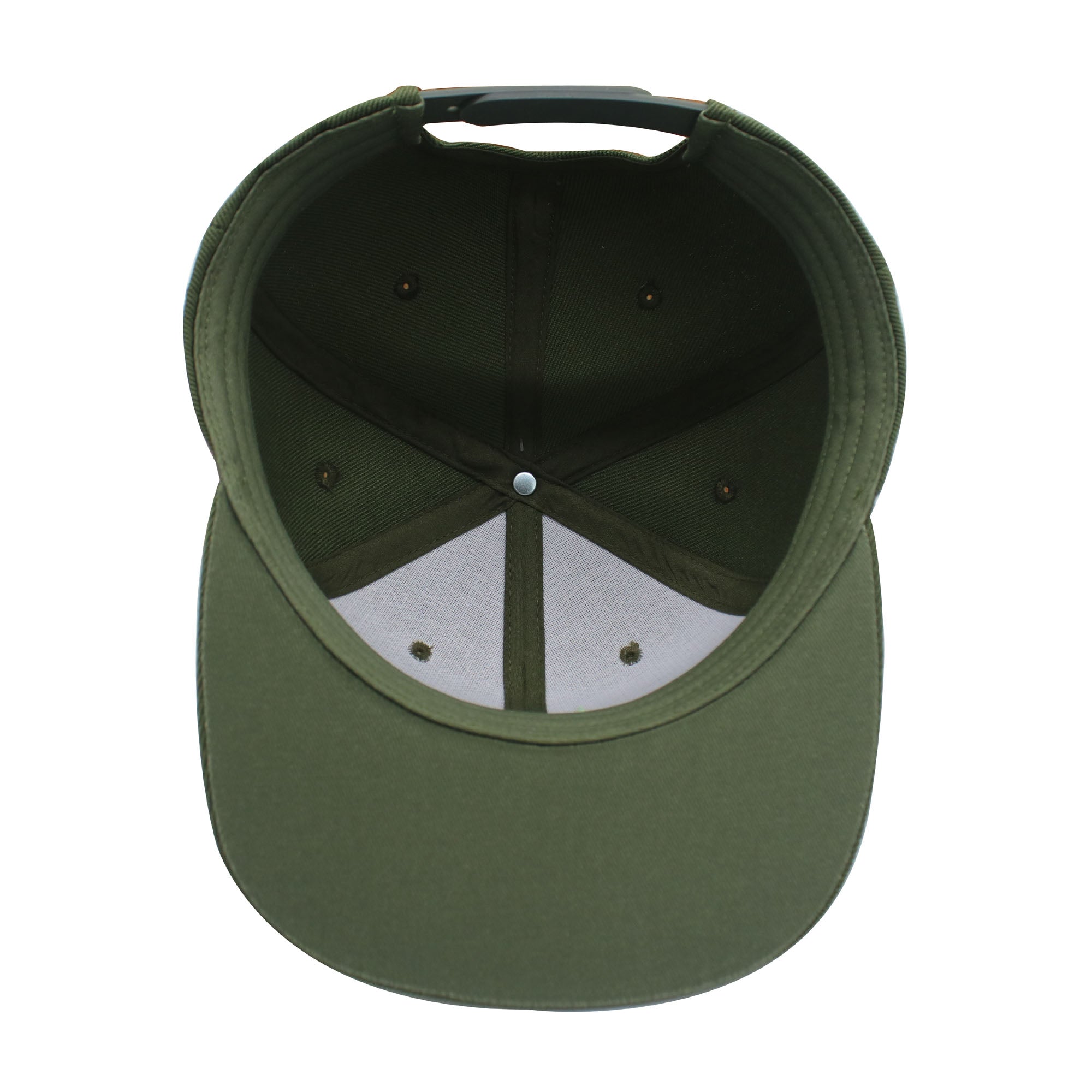 Hasbro Monopoly Baseball Cap, Adult Snapback Hat with Flat Brim, Olive Green
