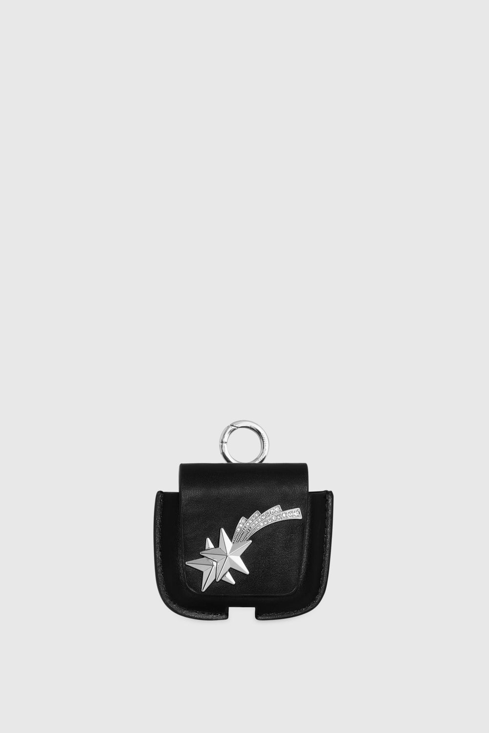 Rebecca Minkoff Air Pod Case With Shooting Stars Black