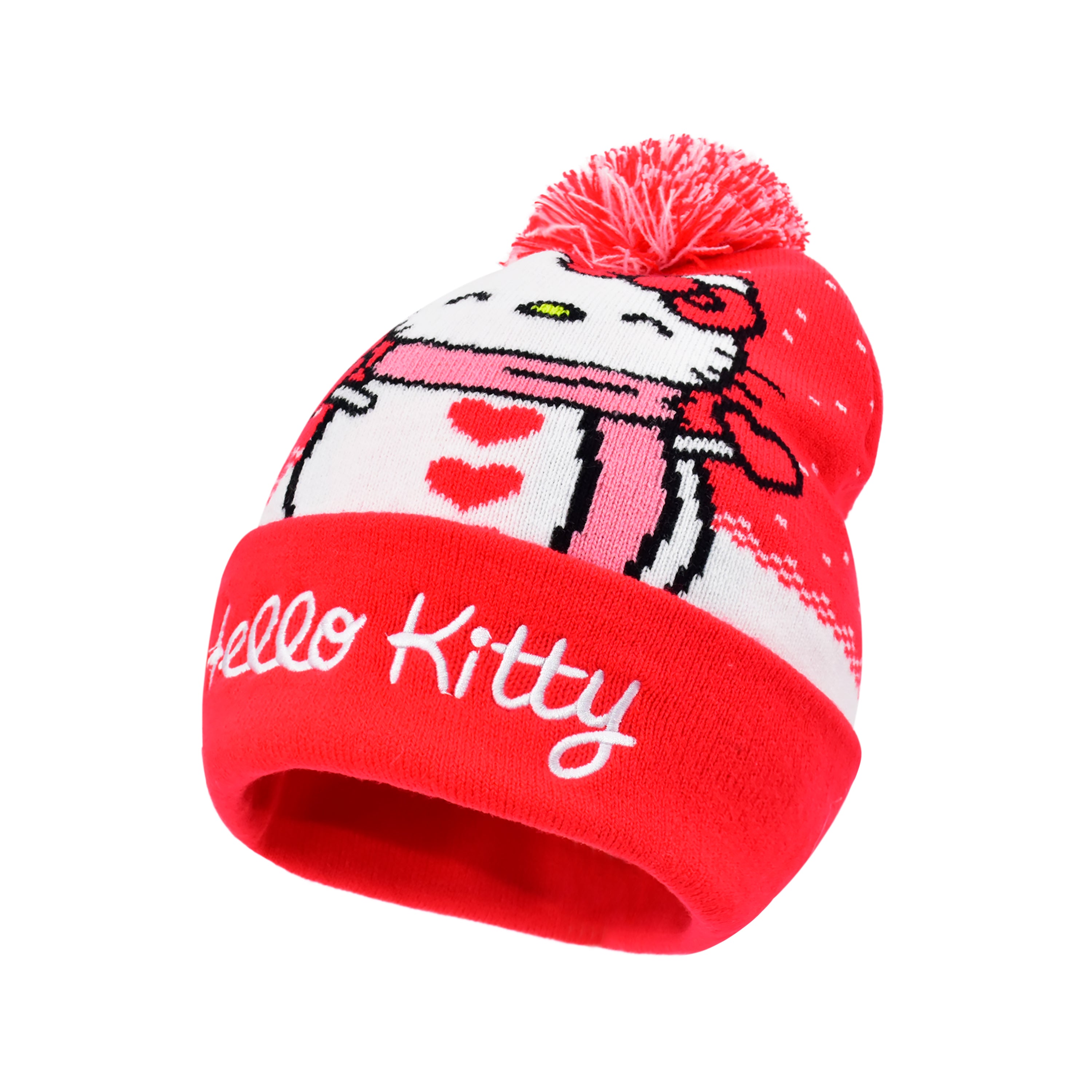 Sanrio Hello Kitty Snowman Beanie with Pom