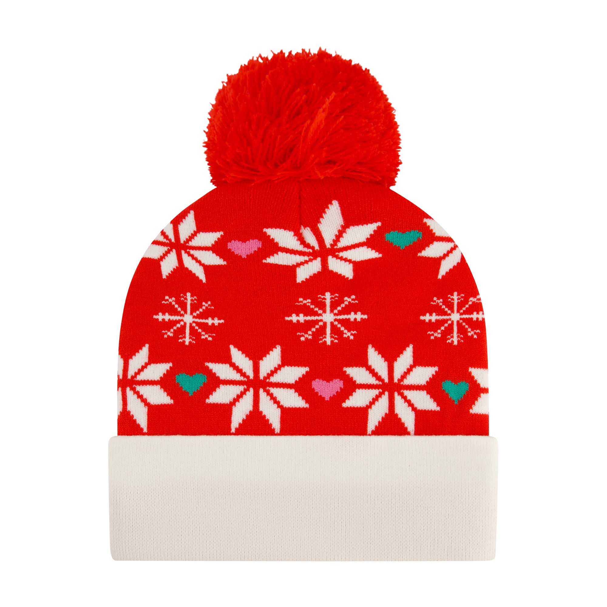 Hello Kitty Santa Hat Holiday Beanie with Pom