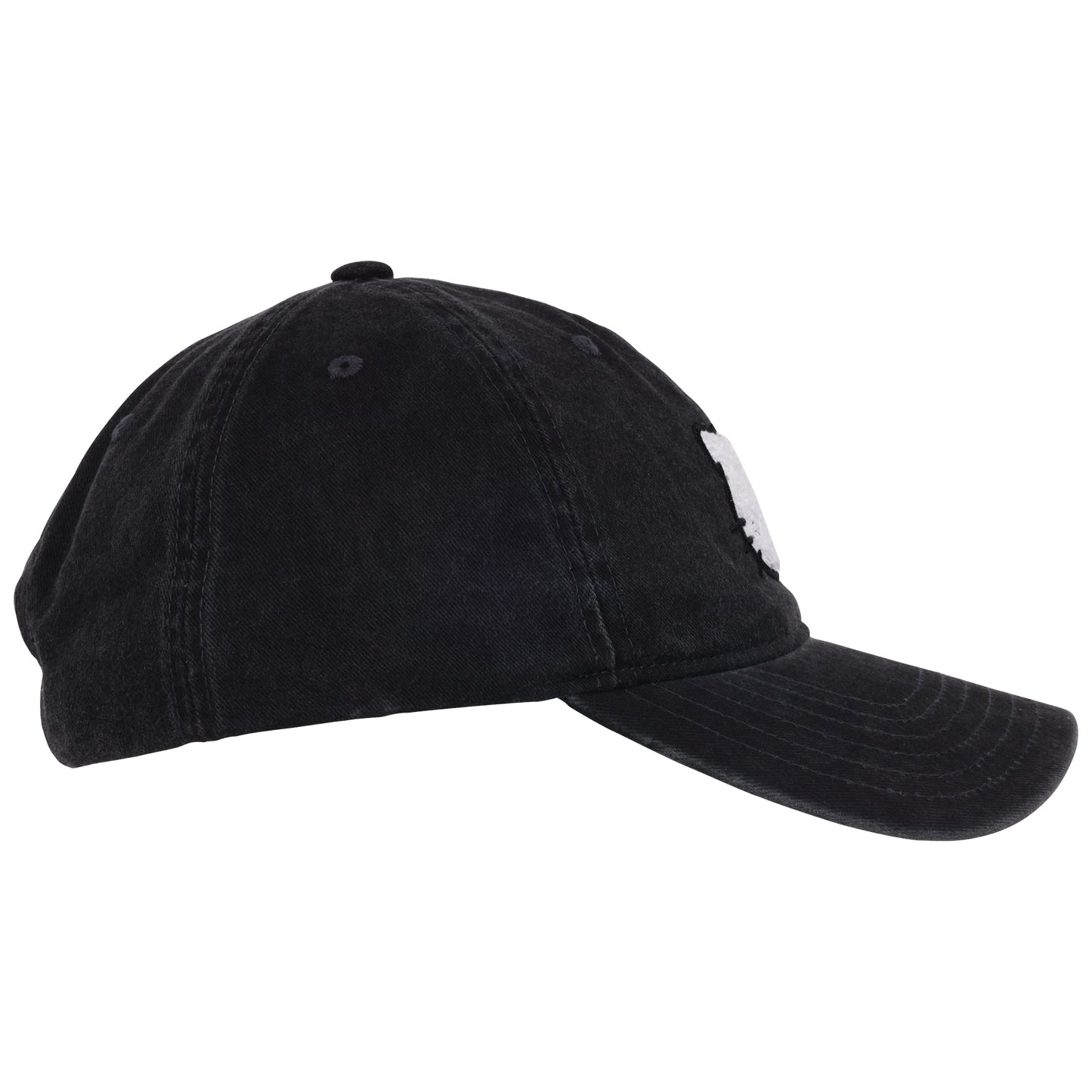 Hello Kitty Chenille Patch Dad Cap Black