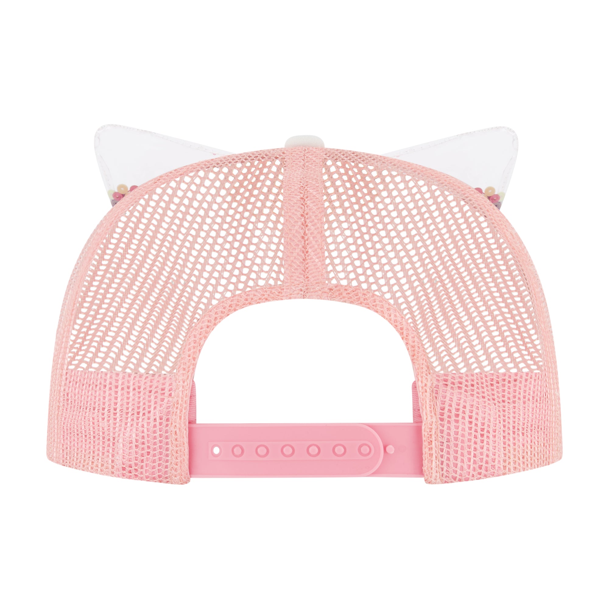 Hello Kitty Trucker Hat, Adult Baseball Cap with Curved Brim, Pink, One Size