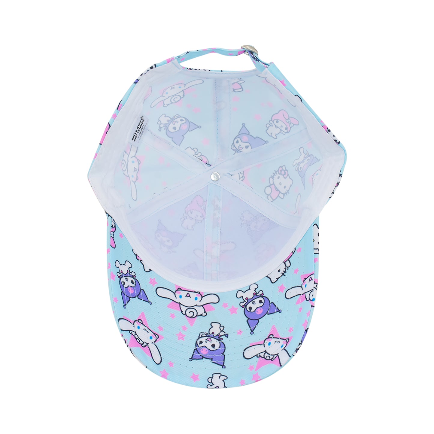 Sanrio Hello Kitty and Friends Allover Print Dad Cap – Blue