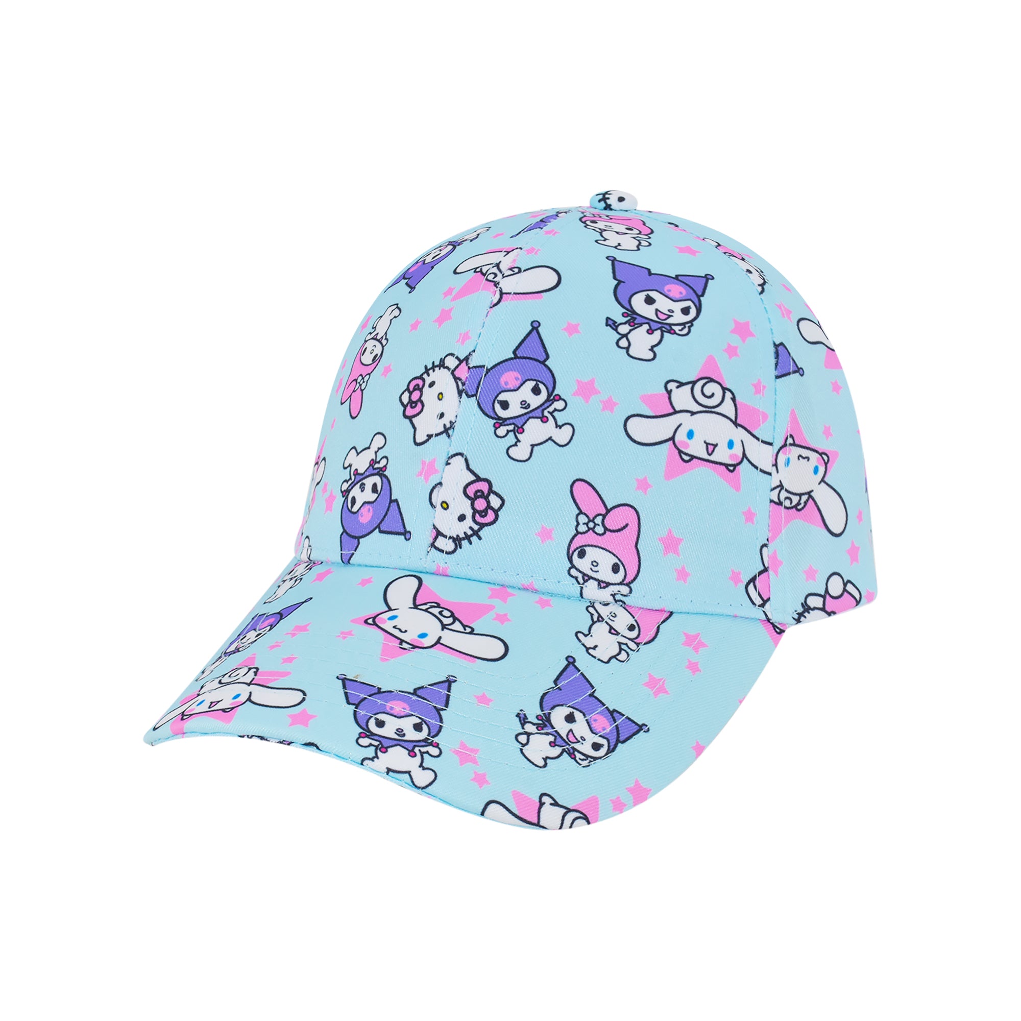 Sanrio Hello Kitty and Friends Allover Print Dad Cap – Blue