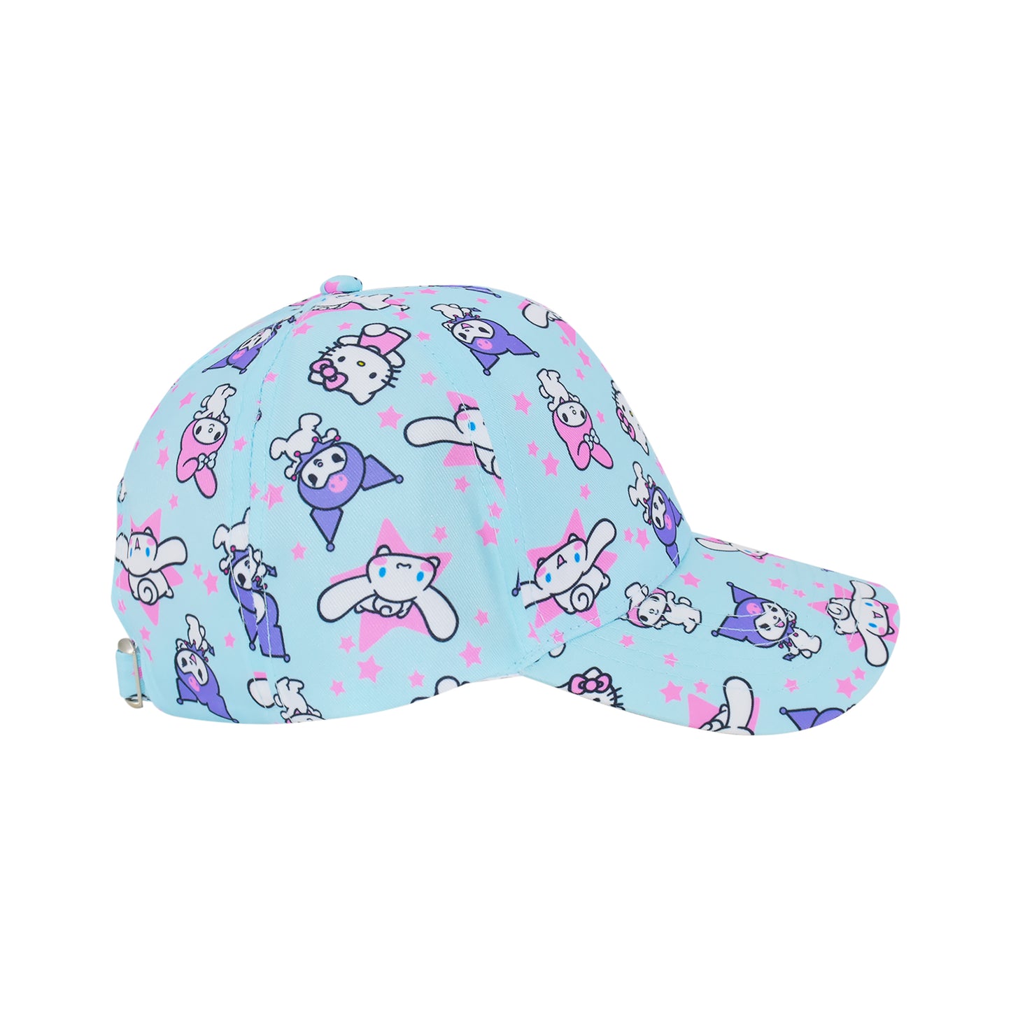Sanrio Hello Kitty and Friends Allover Print Dad Cap – Blue