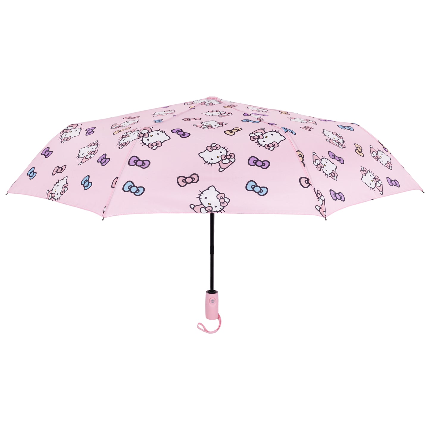 Sanrio Hello Kitty Gradient Bow Pink with Multicolor Print Umbrella
