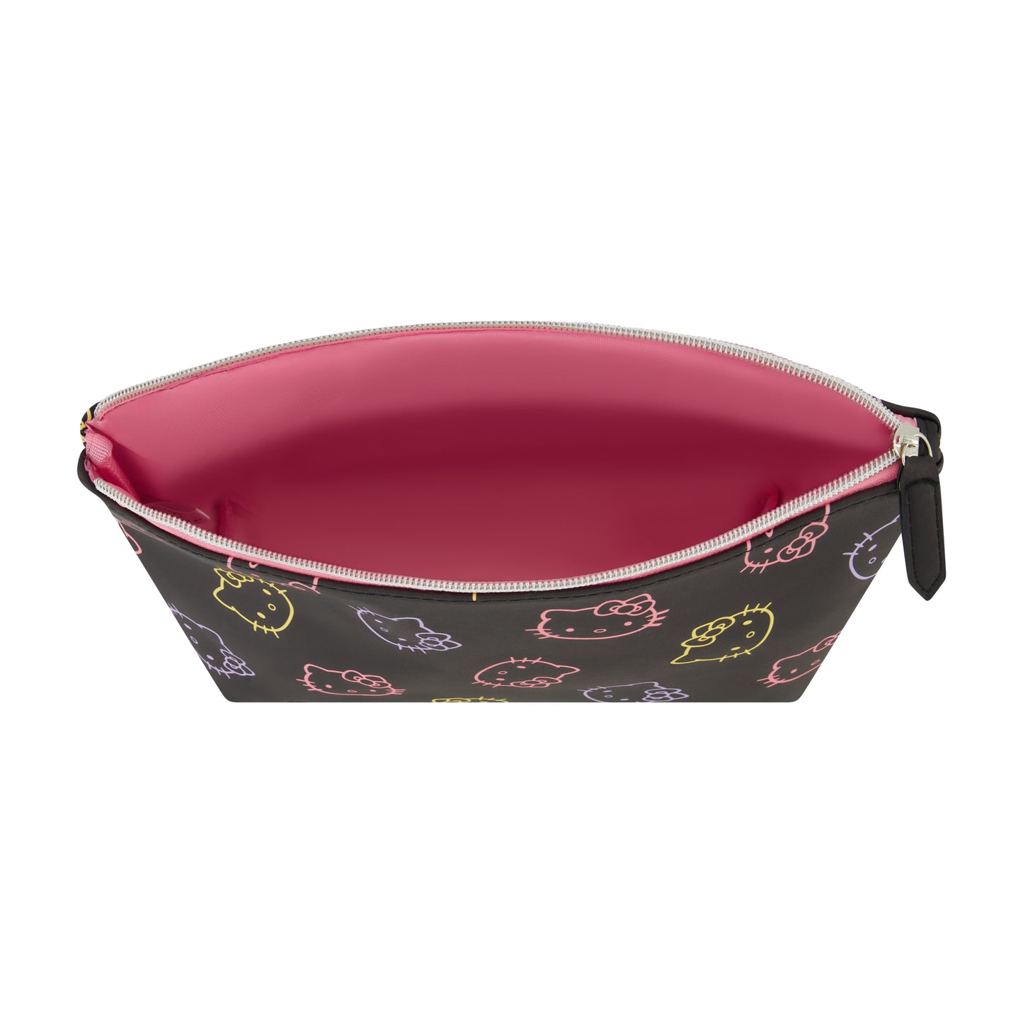 Concept One Hello Kitty Travel Makeup Bag, Trapezoid Cosmetic Organizer Pouch for