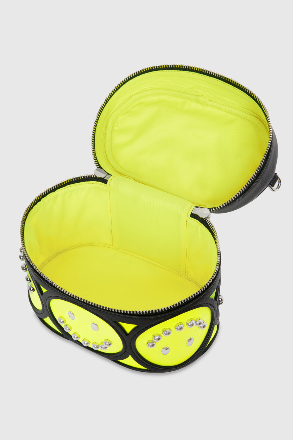 Rebecca Minkoff Smiley Oblong Crossbody Neon Yellow