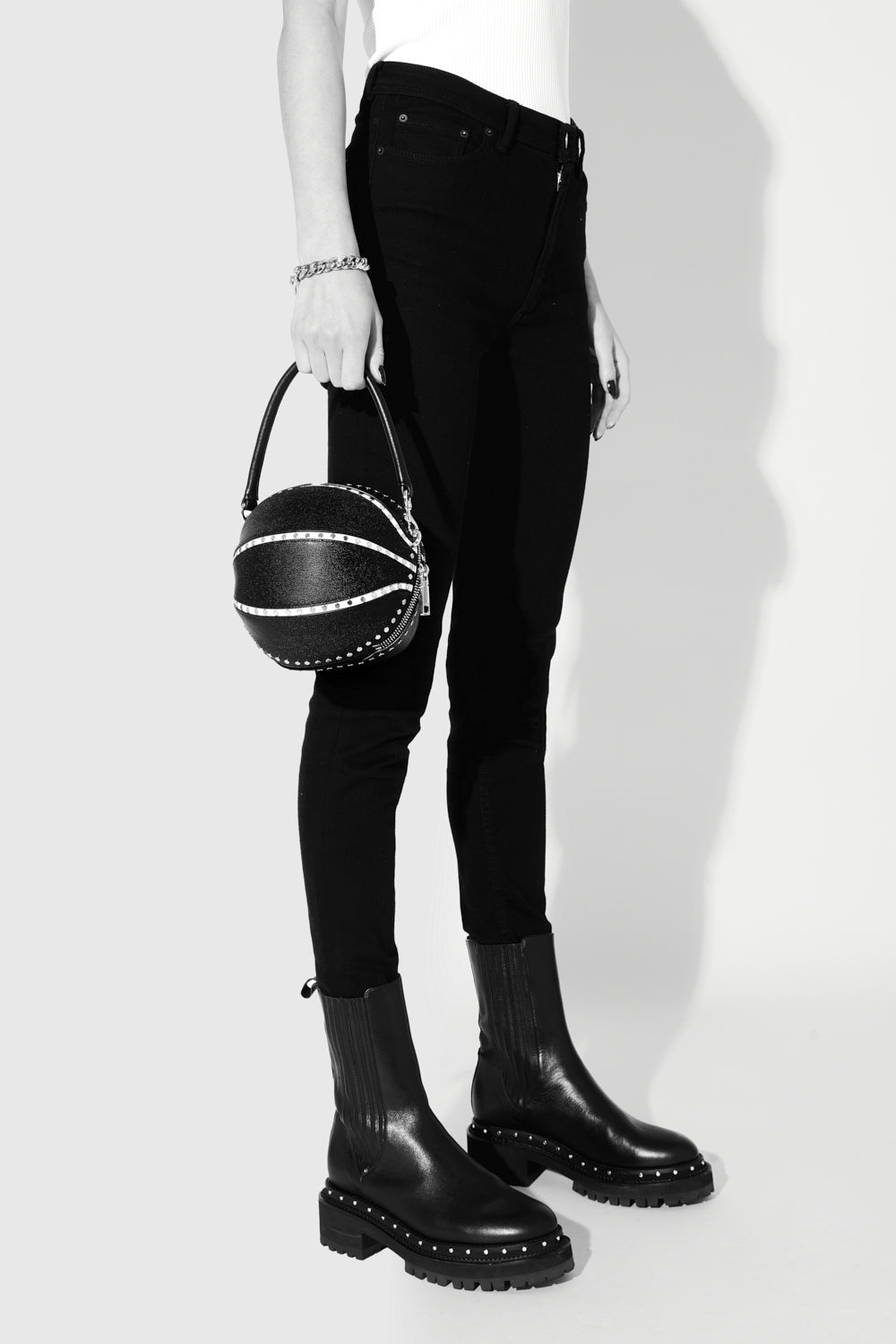 Rebecca Minkoff Basketball Crossbody Mandarino