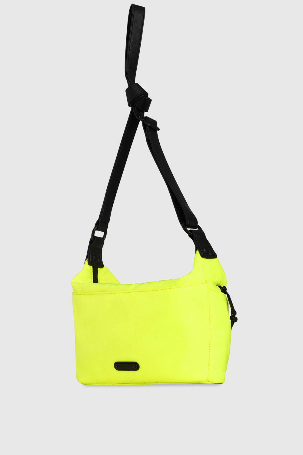 Rebecca Minkoff Small Julian Nylon Crossbody Neon Yellow