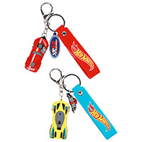 Hot Wheels 3D Car Keychain Set – Officially Licensed Lanyard Keychains (2-Pack)
