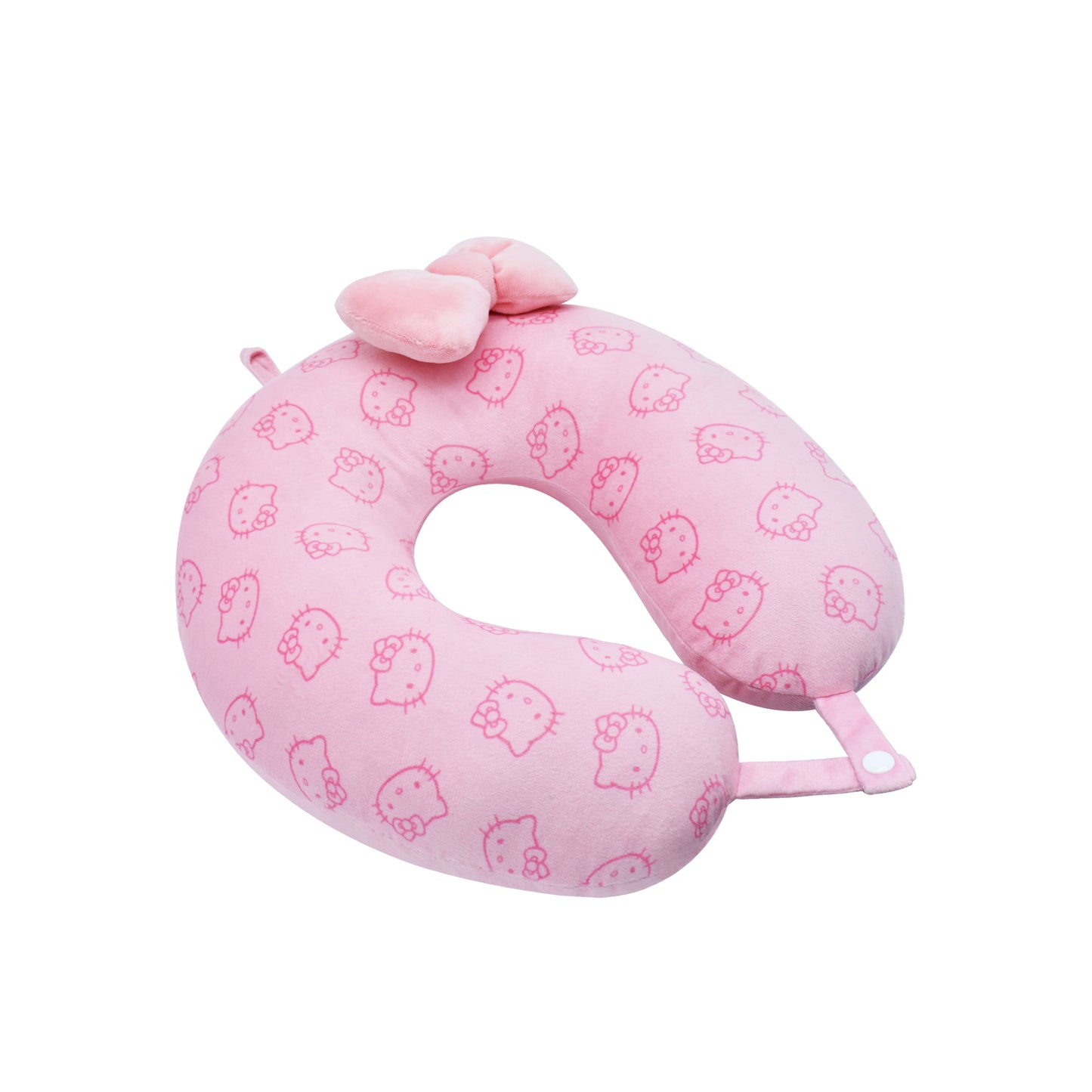 ful Hello Kitty Neck Pillow Support, Portable Travel Car Pillow for Sleep, Pink