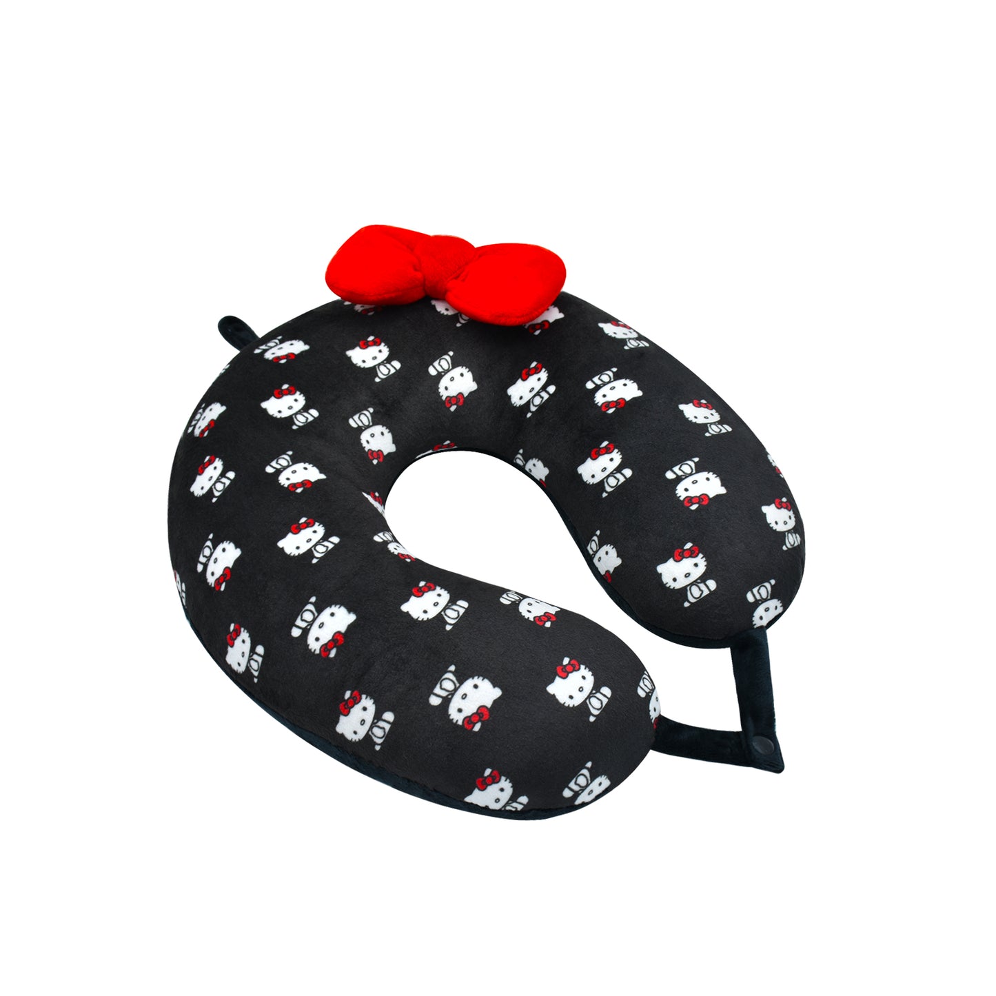 ful Hello Kitty Neck Pillow Support, Portable Travel Car Pillow for Sleep, Black