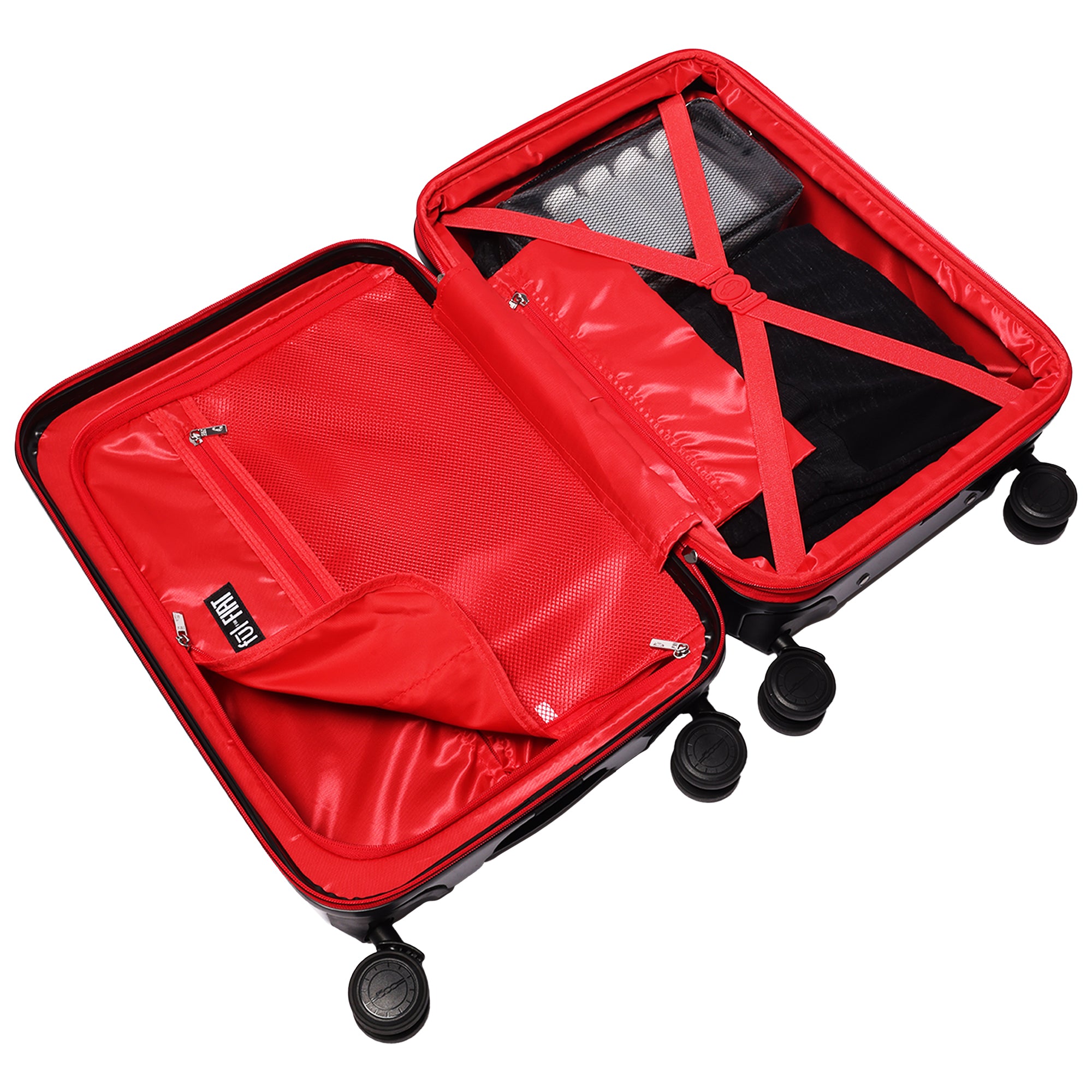 Fiat 500 x FUL 26.5" Expandable Hardside Spinner Luggage