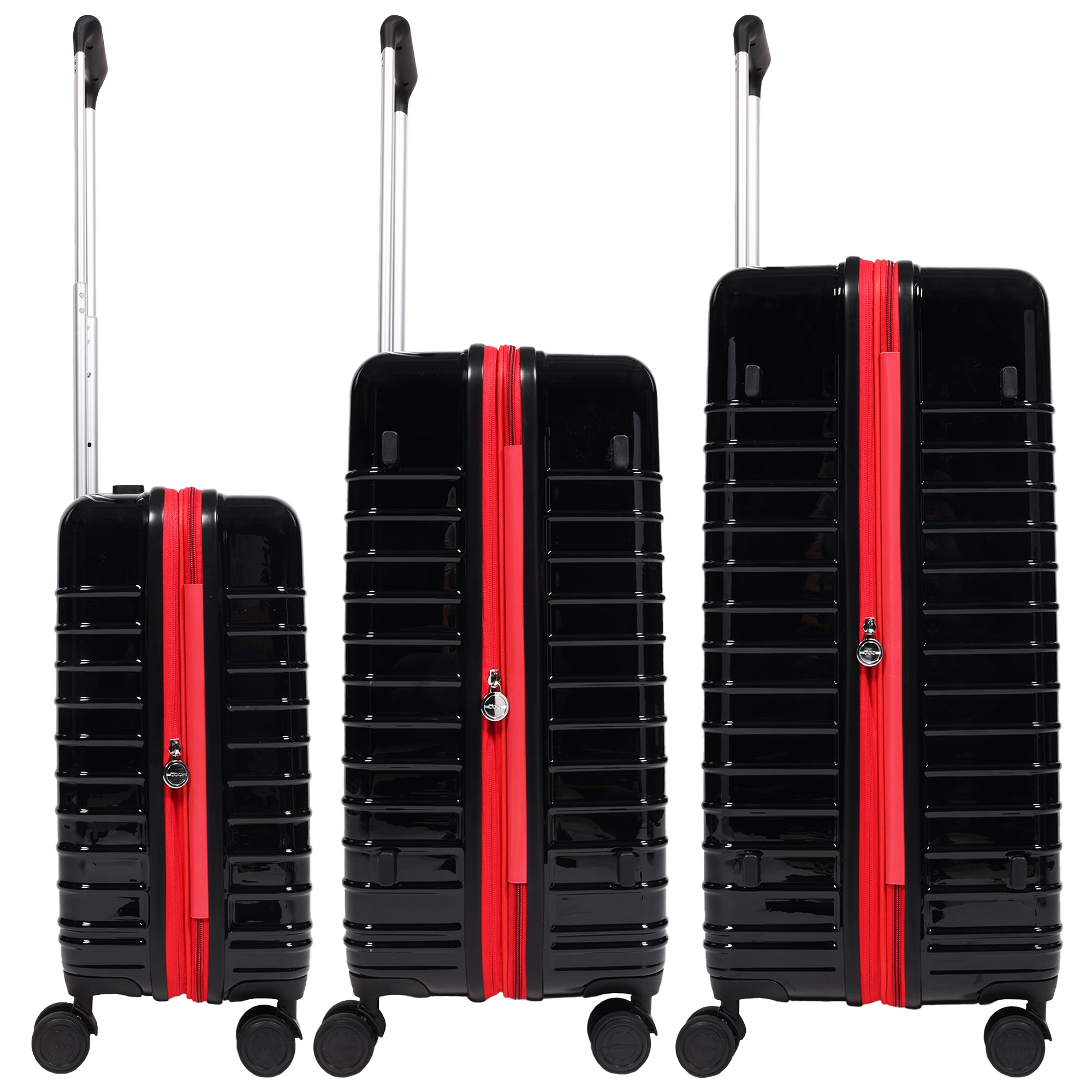 Fiat 500 x FUL 3-Piece Expandable Hardside Spinner Luggage Set – 22", 26.5", 31.5"