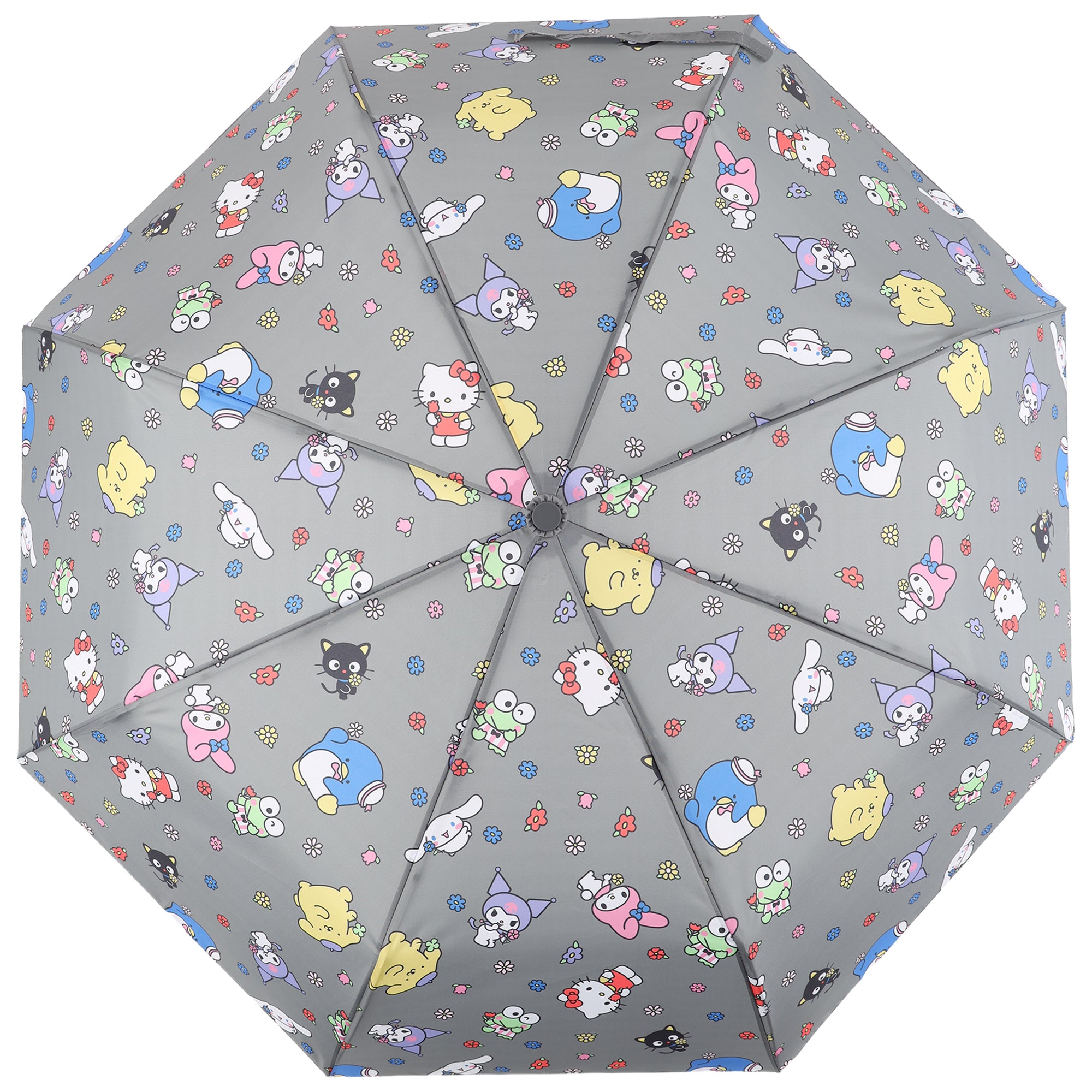 Hello Kitty and Friends Nature All-Over Print Auto Open & Close Umbrella