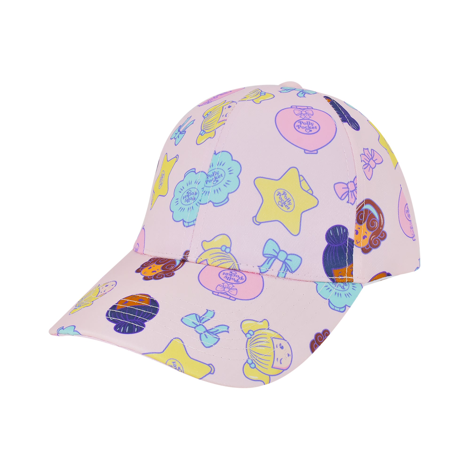 Mattel Polly Pocket All-Over Print Baseball Cap