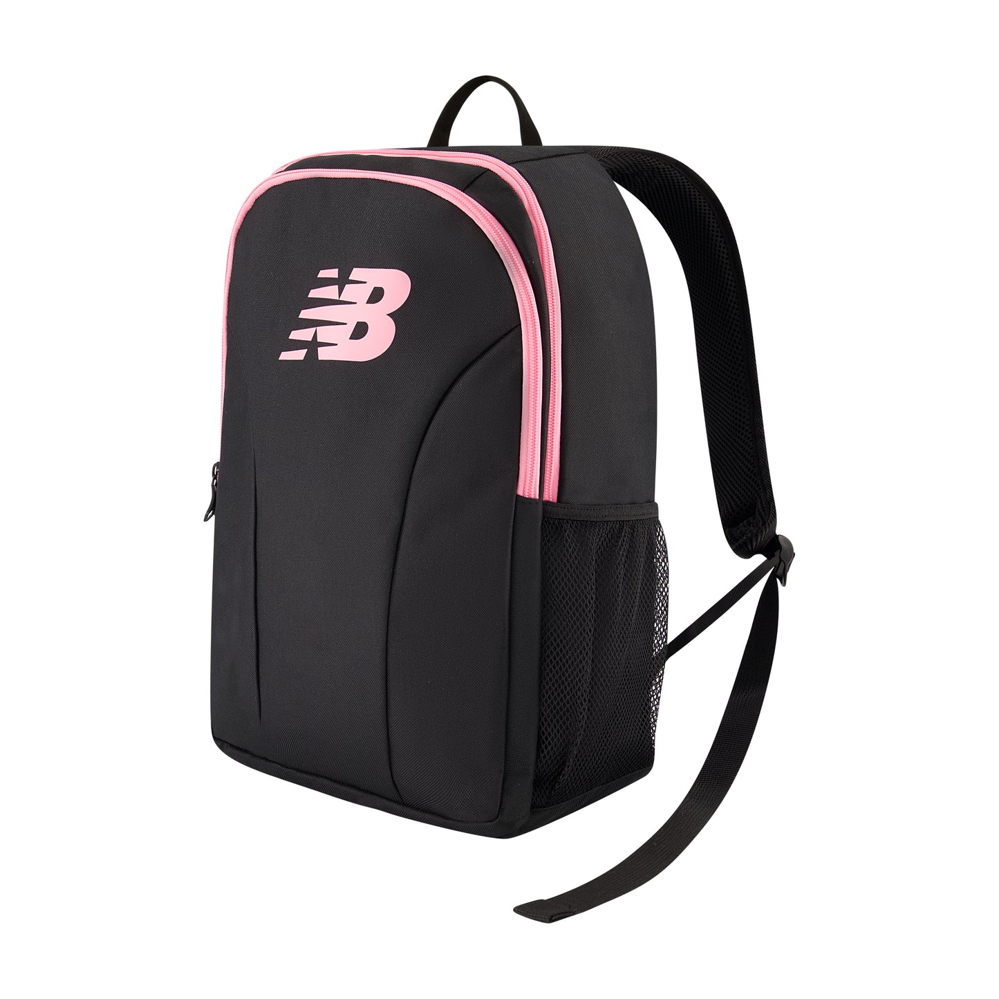 New Balance Flying Logo 19" Laptop Backpack, Black/Fuch