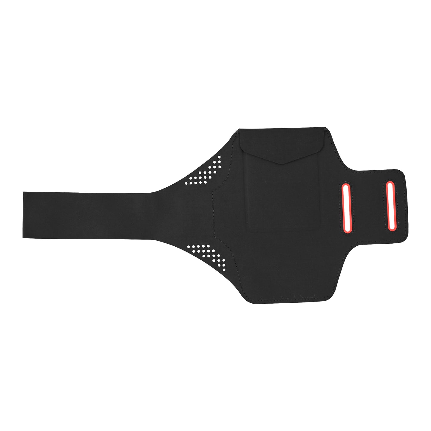 New Balance Running Phone Pouch, Blk/Red