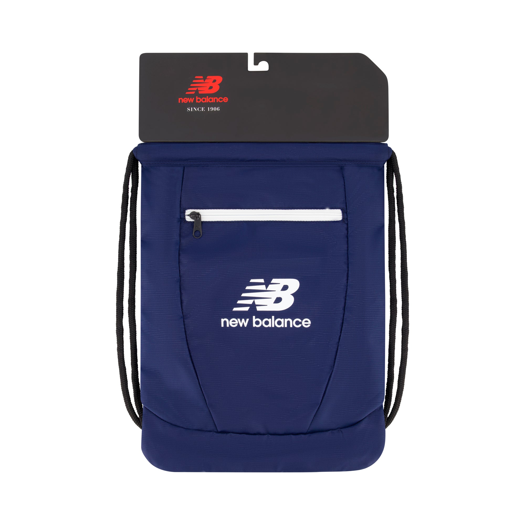 New Balance Flying Logo 17.5" Draw String Bag, Navy