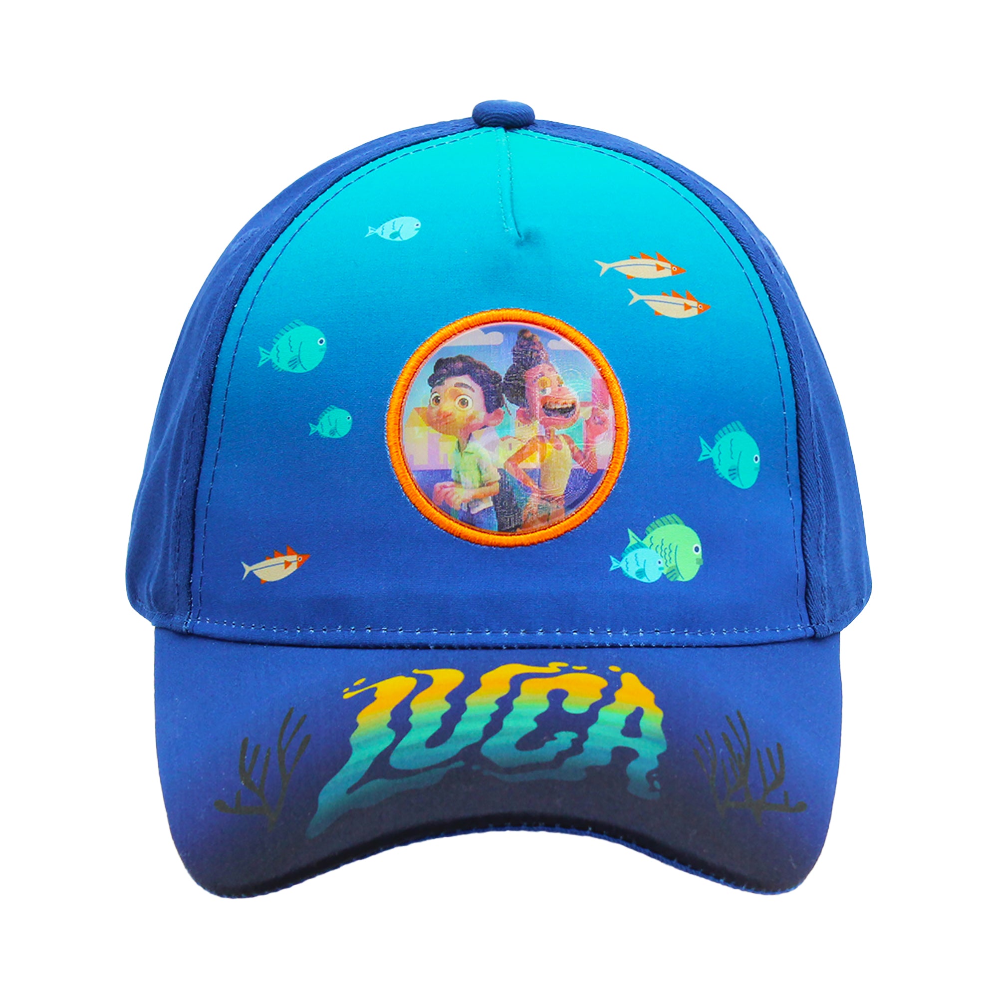 Disney Pixar Luca Lenticular Patch Baseball Hat,Black