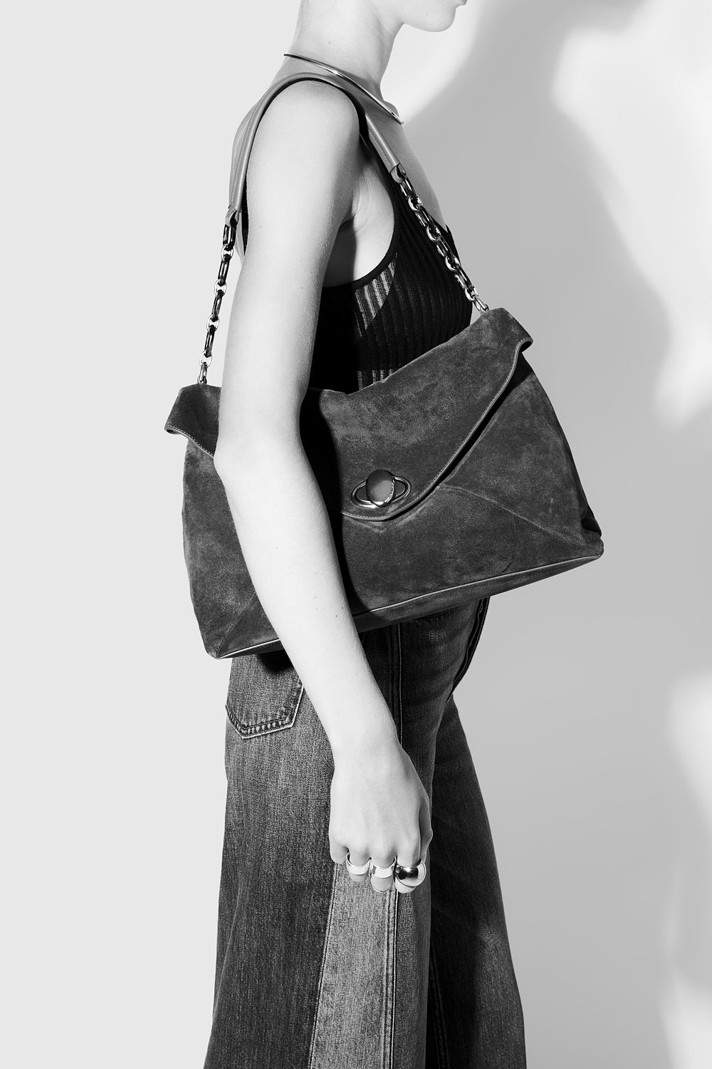 Rebecca Minkoff Love Note Shoulder Bag Black