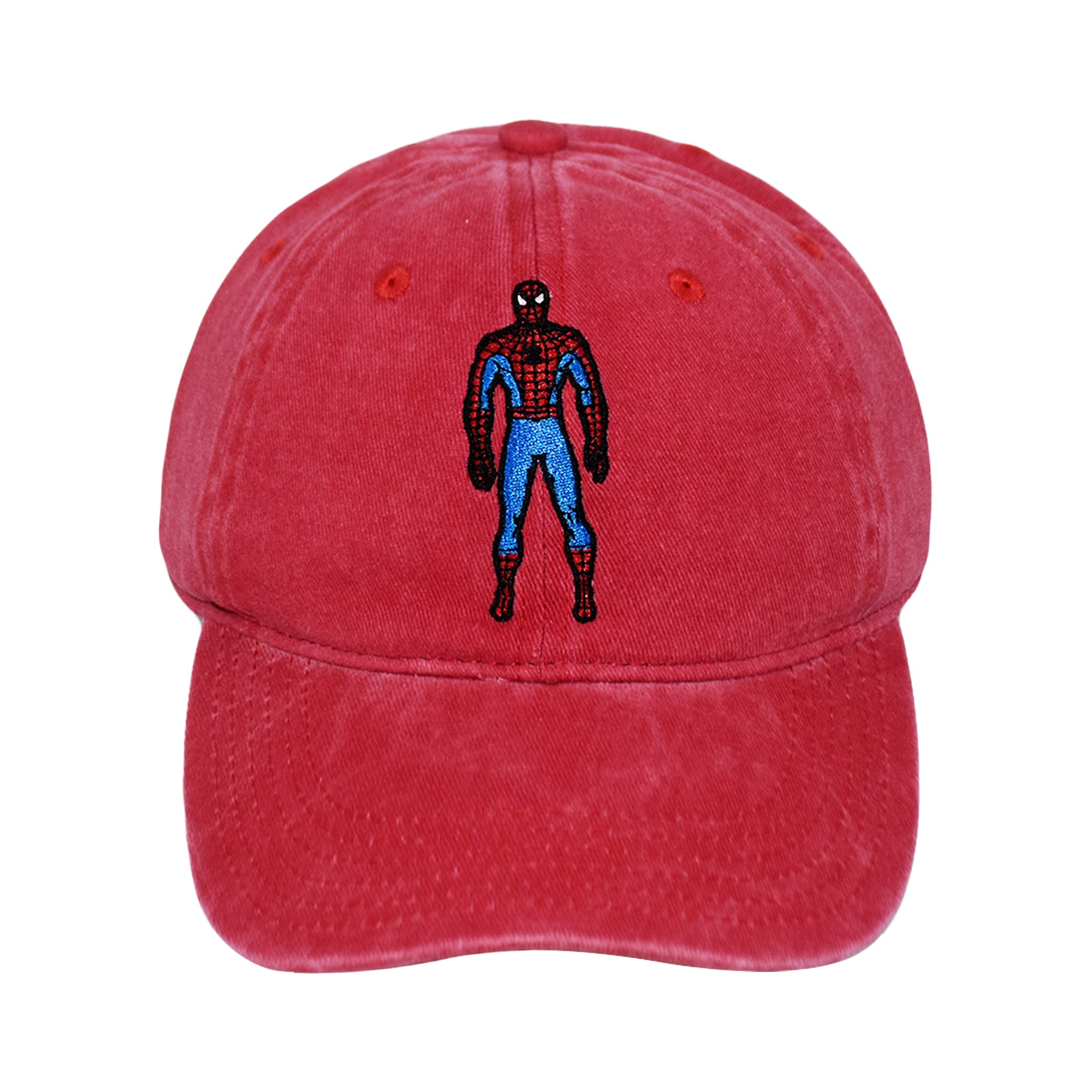 Marvel Spider-Man Cotton Adjustable Dad Hat, Baseball Cap with Curved Brim