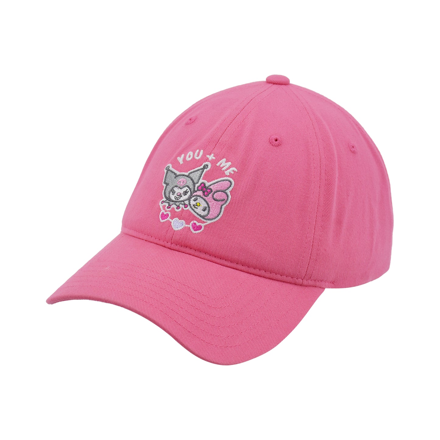 Hello Kitty Hat, Women's Adjustable Baseball Cap with Curved Brim