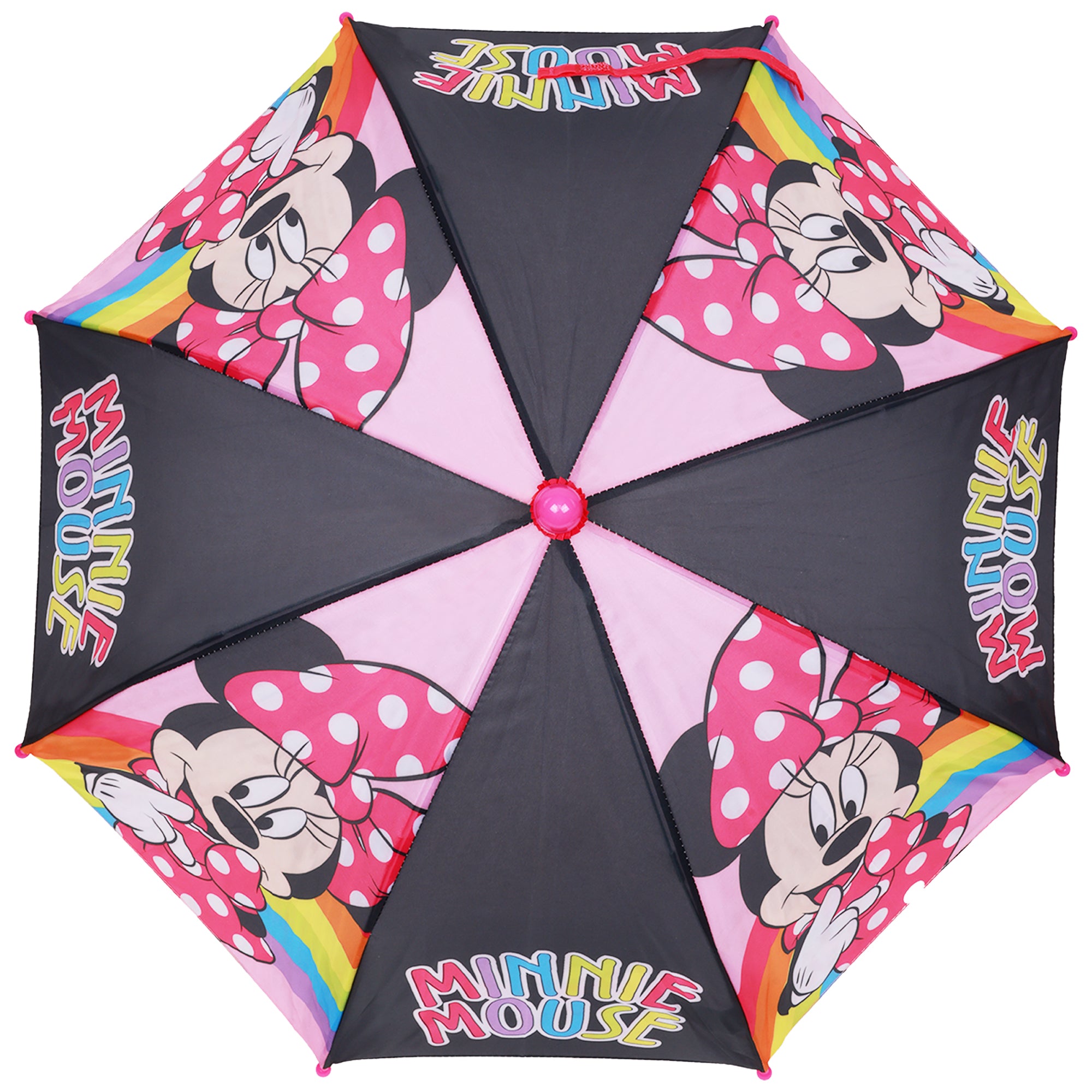 Disney Minnie Mouse Rainbow Kids Umbrella