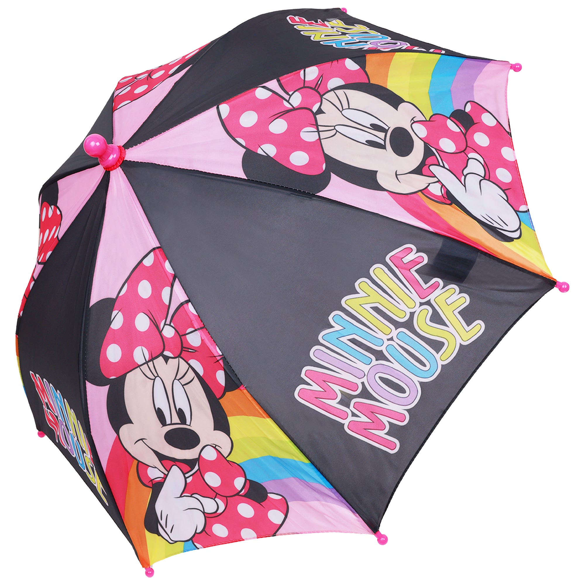 Disney Minnie Mouse Rainbow Kids Umbrella