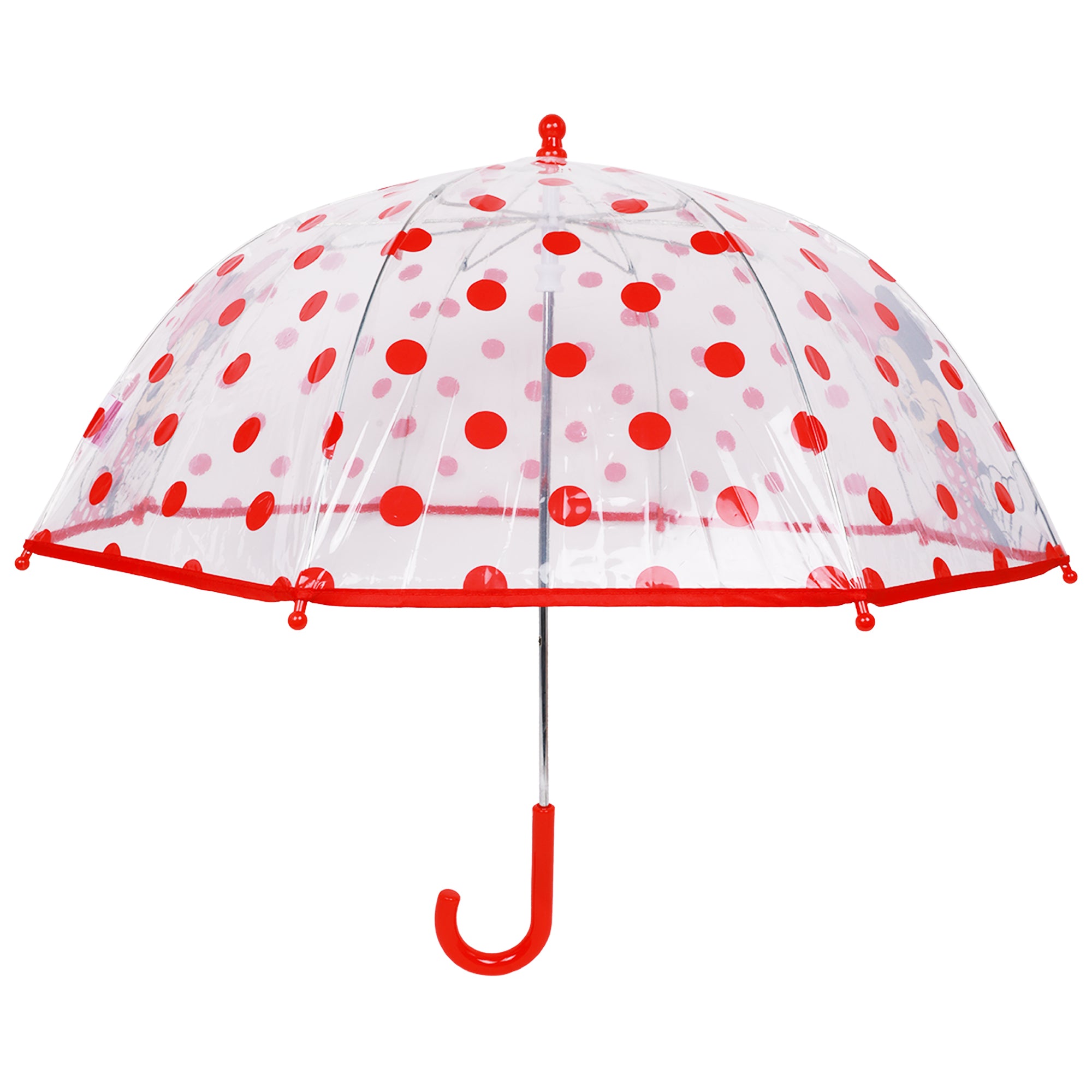Disney Minnie Mouse Children’s Clear Dome Umbrella