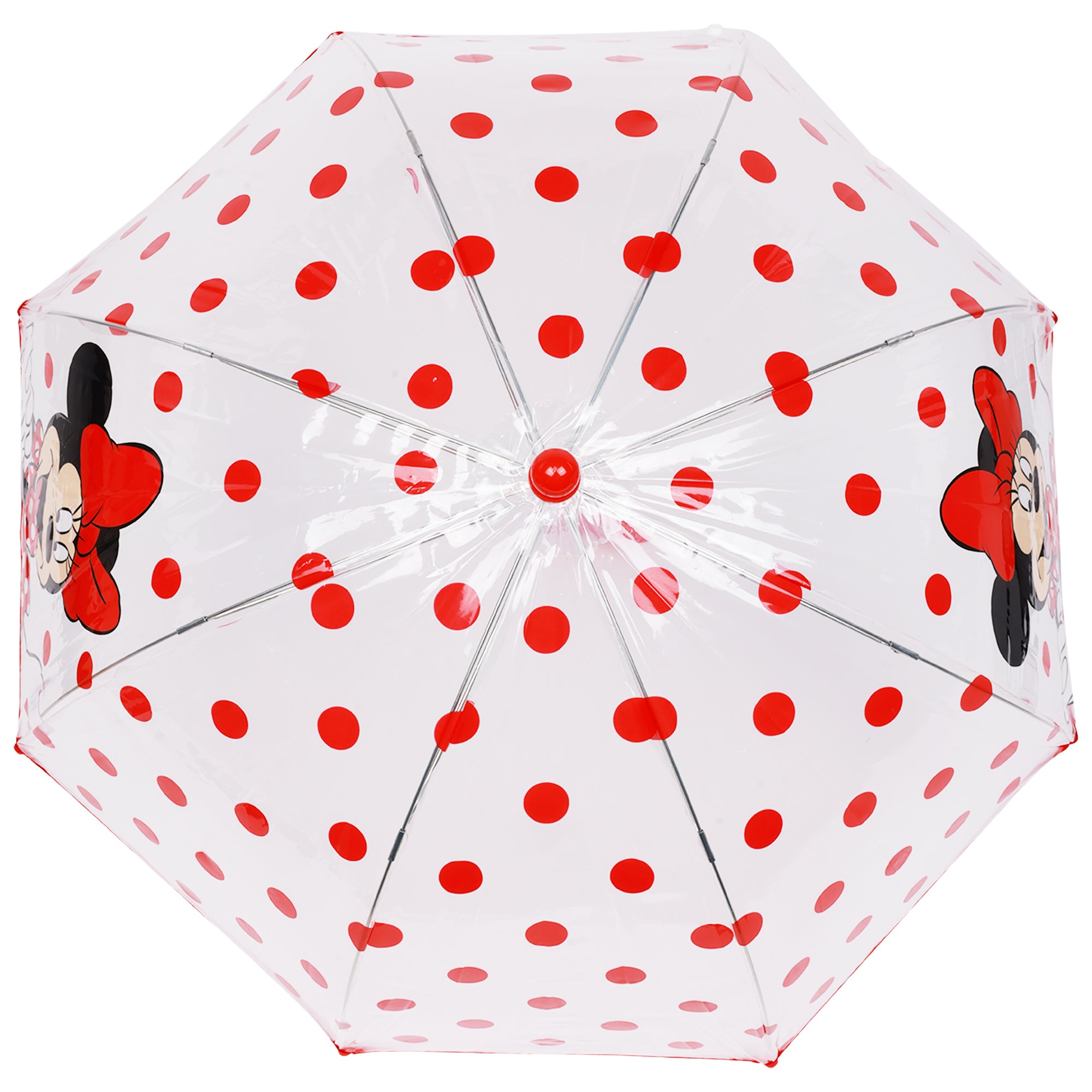 Disney Minnie Mouse Children’s Clear Dome Umbrella